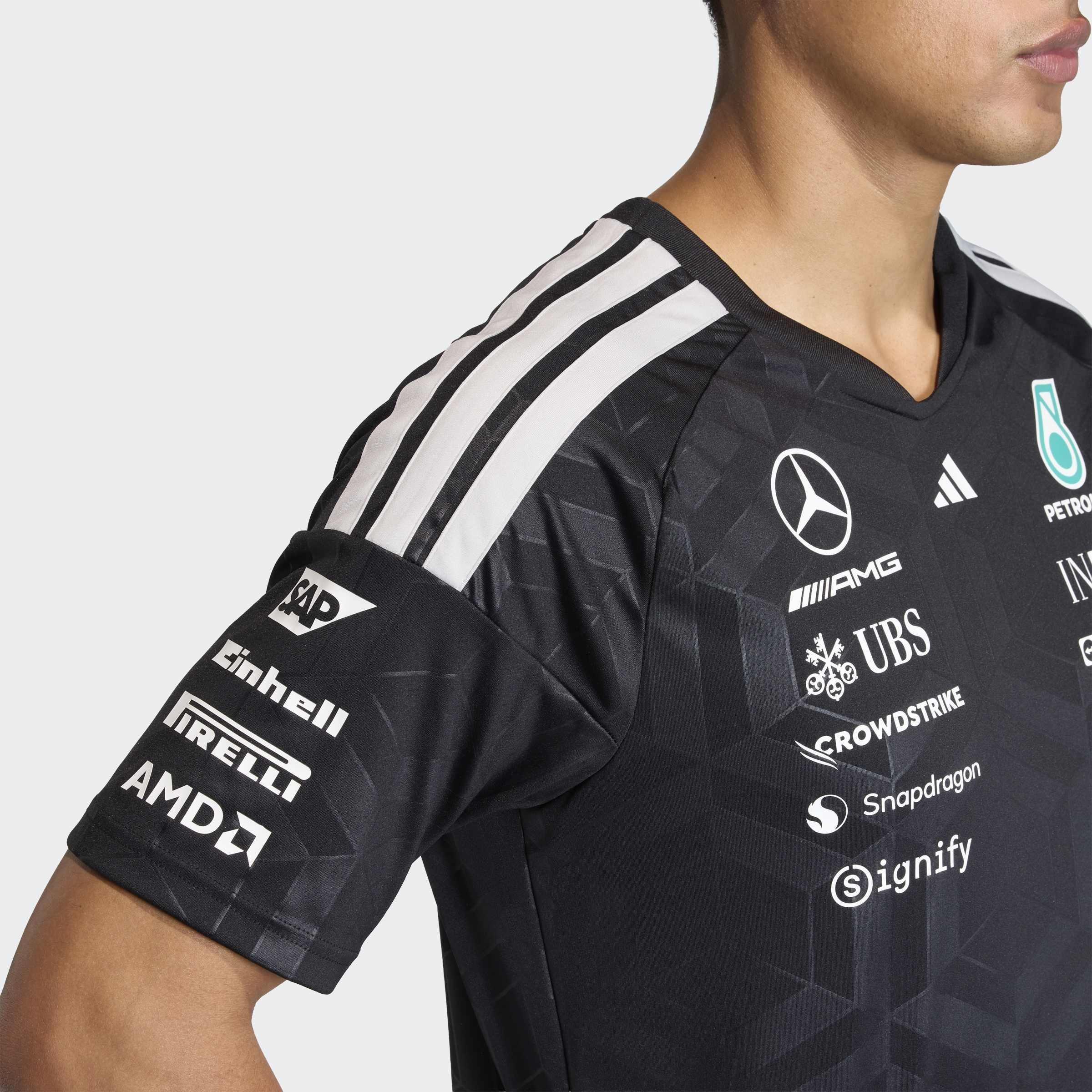 Mercedes - AMG Petronas Formula 1 Team Driver Jersey, Black, A701_ONE, large image number 2