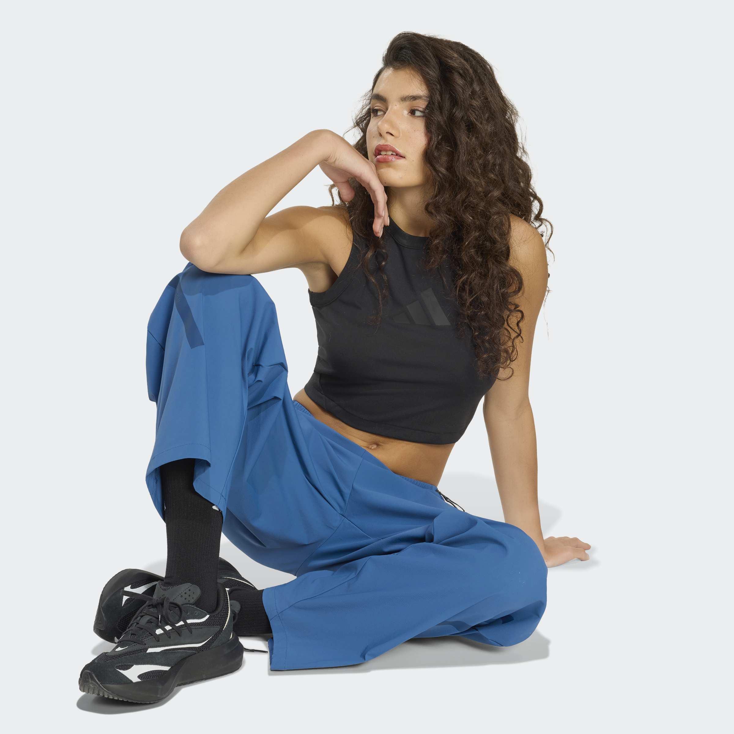 Adidas Z.N.E. Woven Pant, Blue, A701_ONE, large image number 5