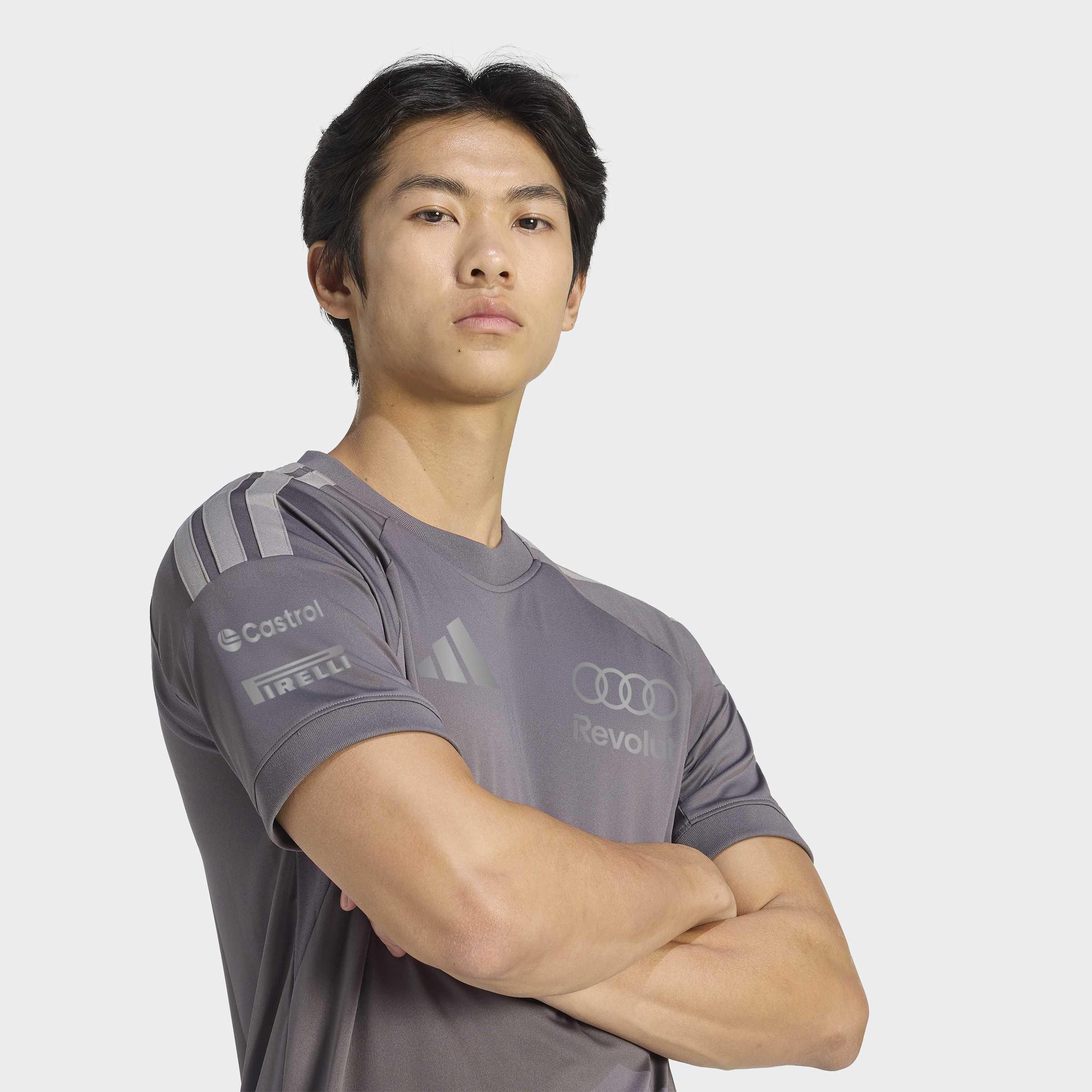 Audi Revolut F1 Team Driver Jersey Replica, Grey, A701_ONE, large image number 2