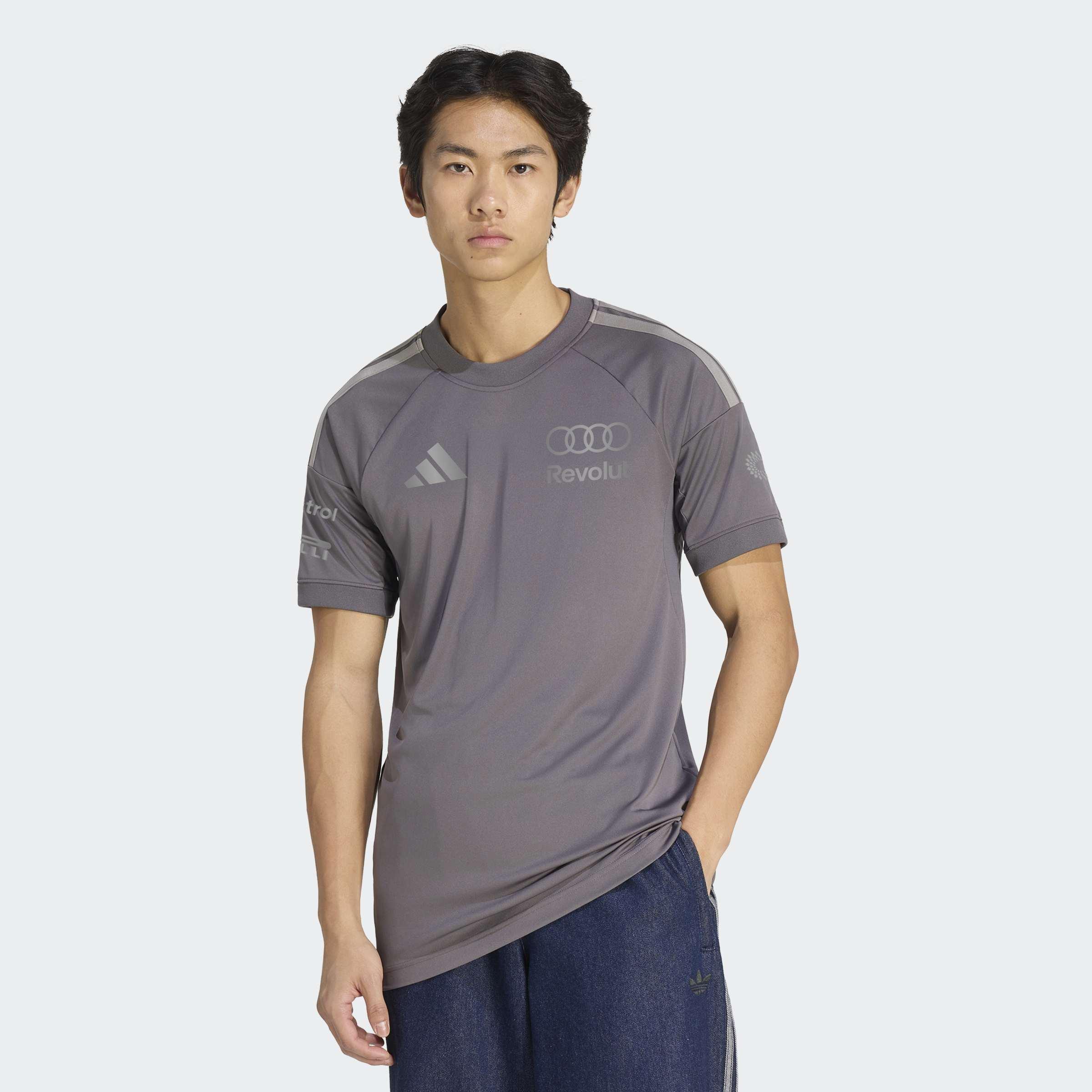 Audi Revolut F1 Team Driver Jersey Replica, Grey, A701_ONE, large image number 4