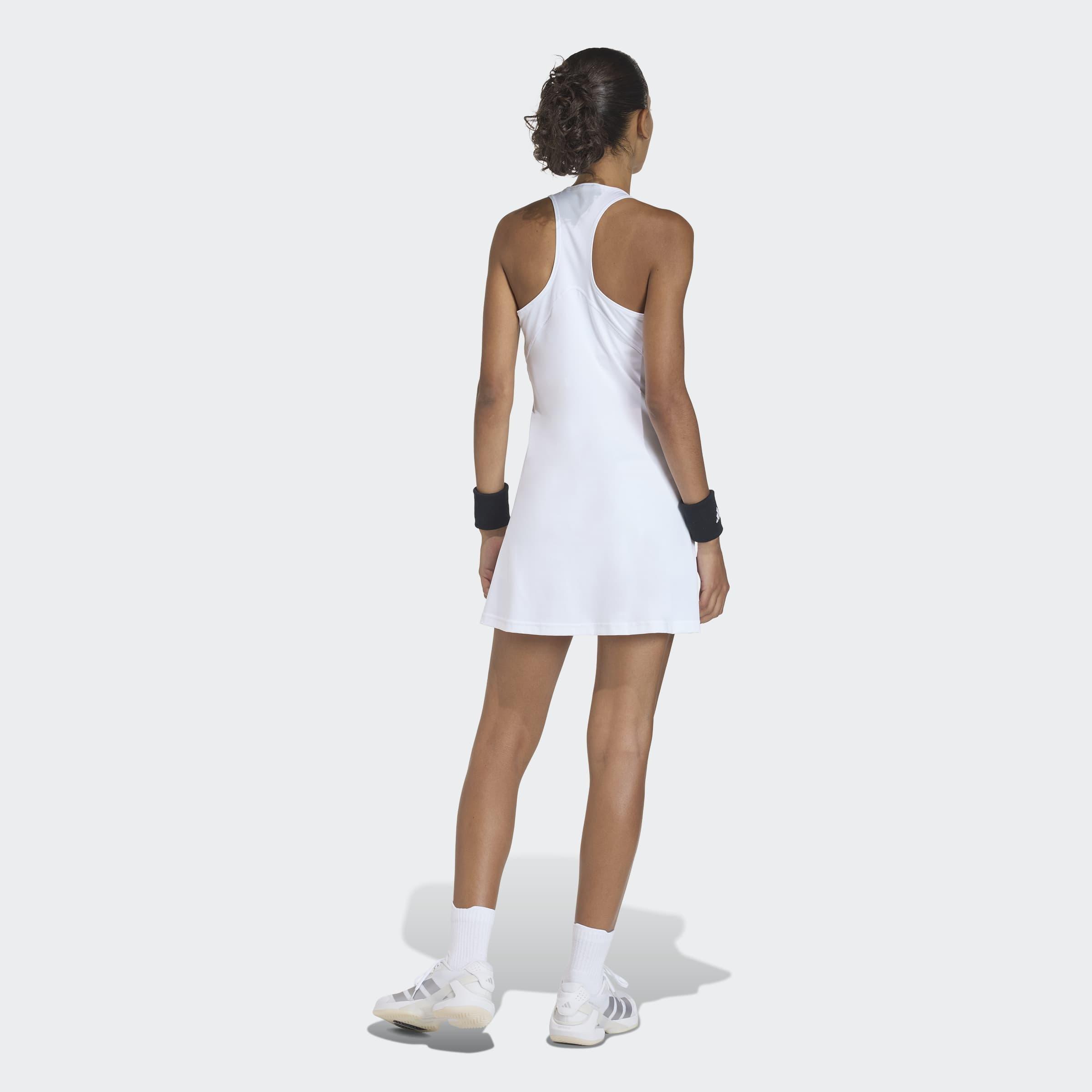Club Tennis Climacool Dress, White, A701_ONE, large image number 0