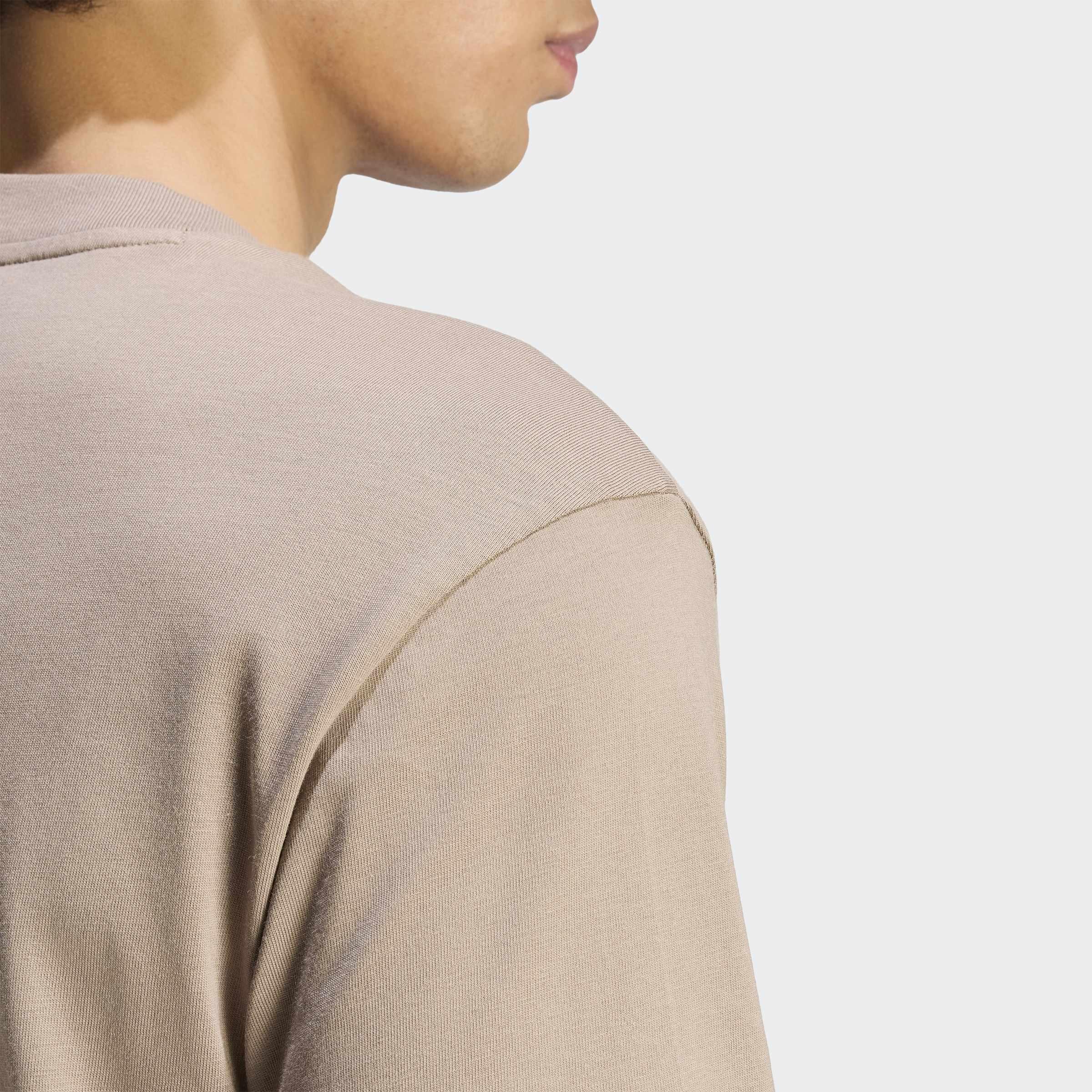 Essentials Big Logo T-Shirt, Beige