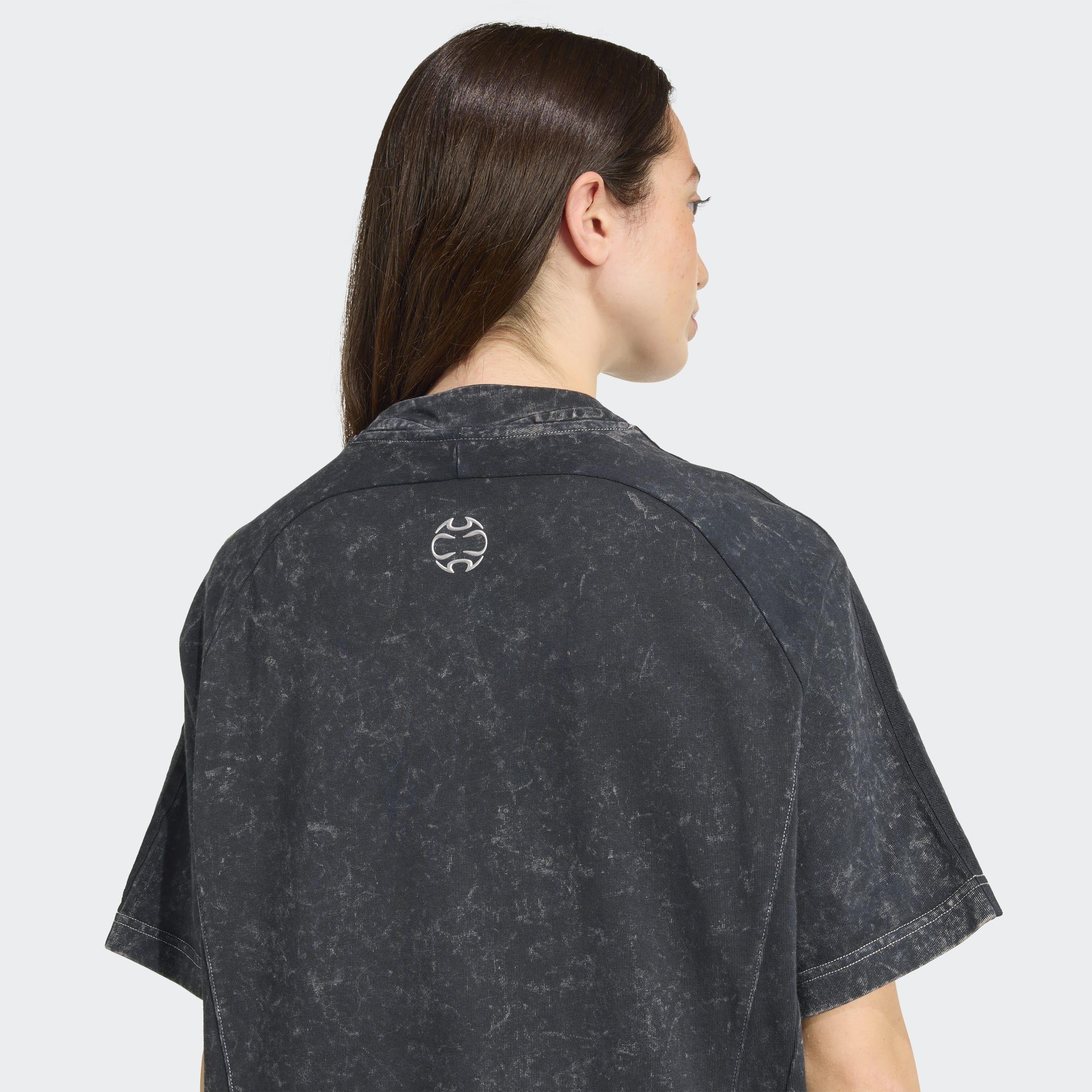 Adilenium Season 4 Teamgeist Washed Rhinestone T-Shirt, Black, A701_ONE, large image number 3