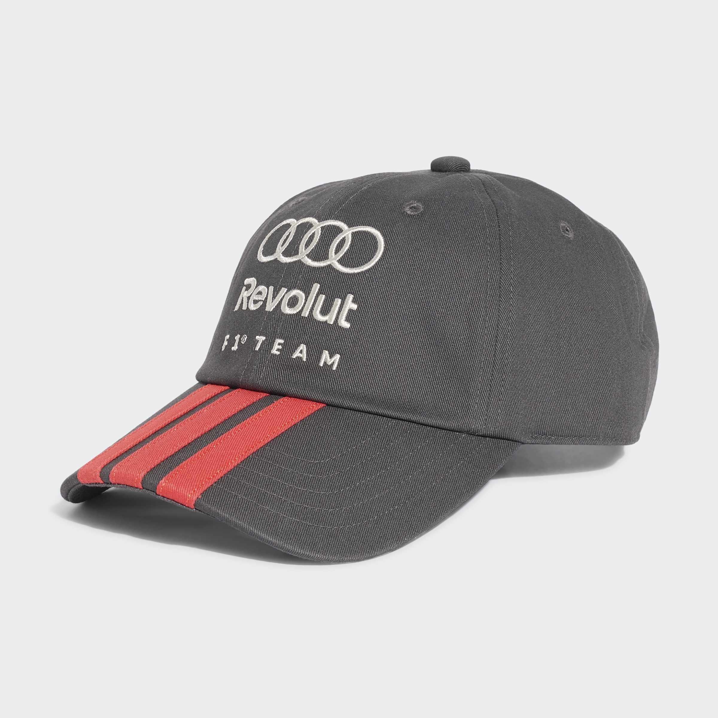 Unisex Audi Revolut F1 Team Dna 3 Stripes Cap, Black, A701_ONE, large image number 0
