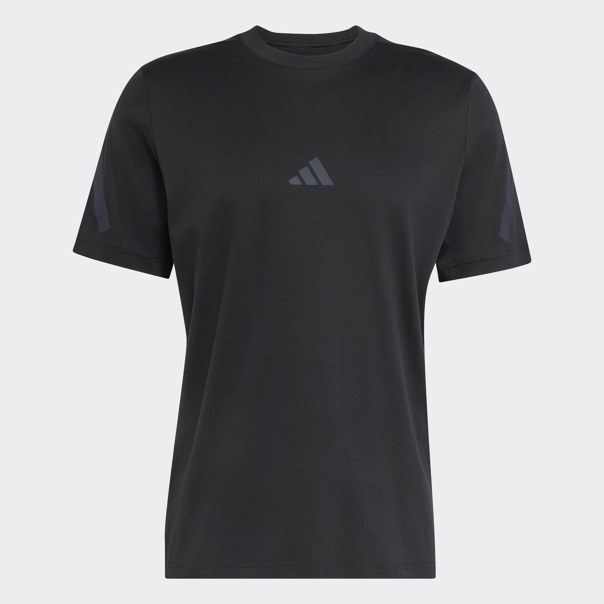 adidas Z.N.E. T-Shirt, Black, A701_ONE, medium