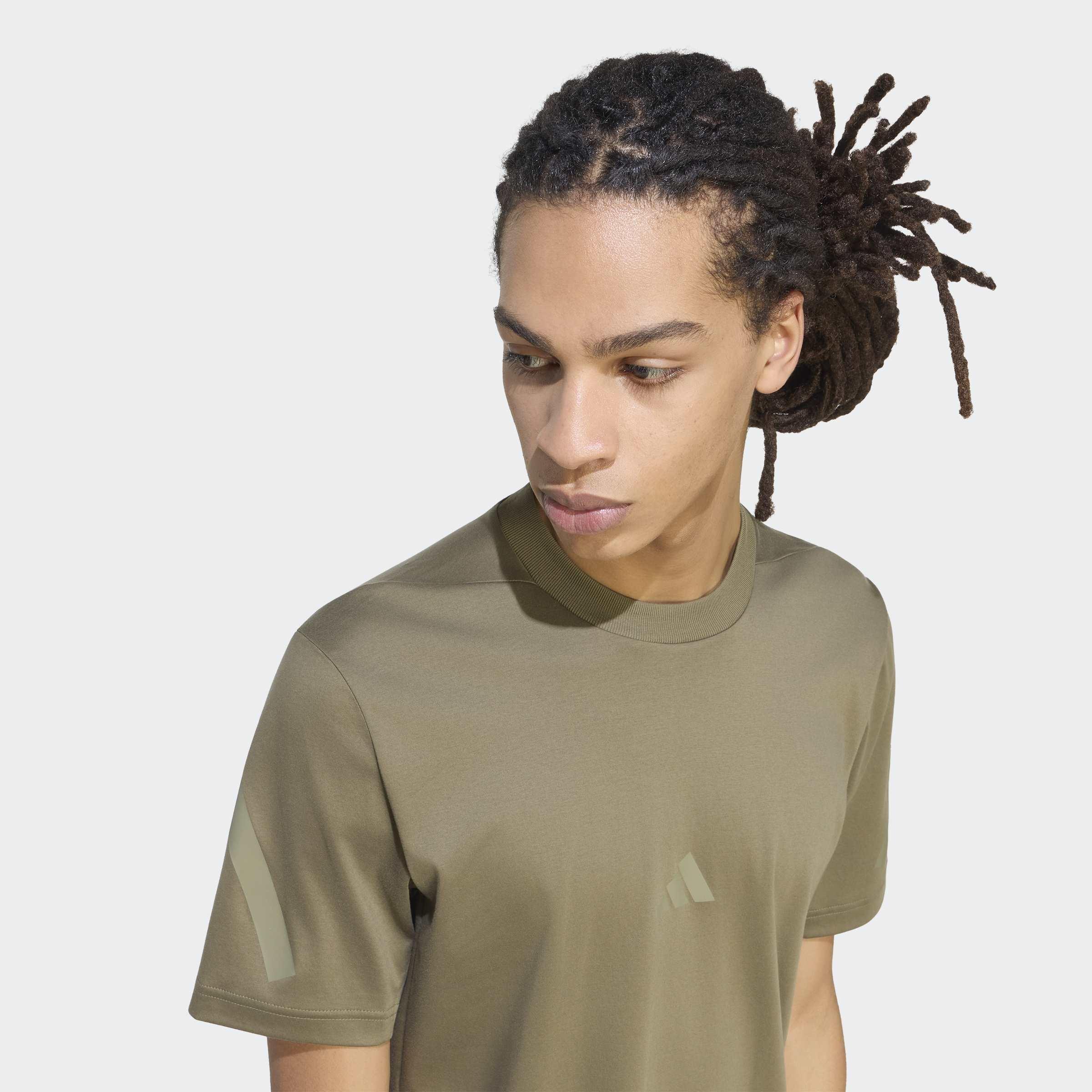 adidas Z.N.E. T-Shirt, Green, A701_ONE, large image number 3