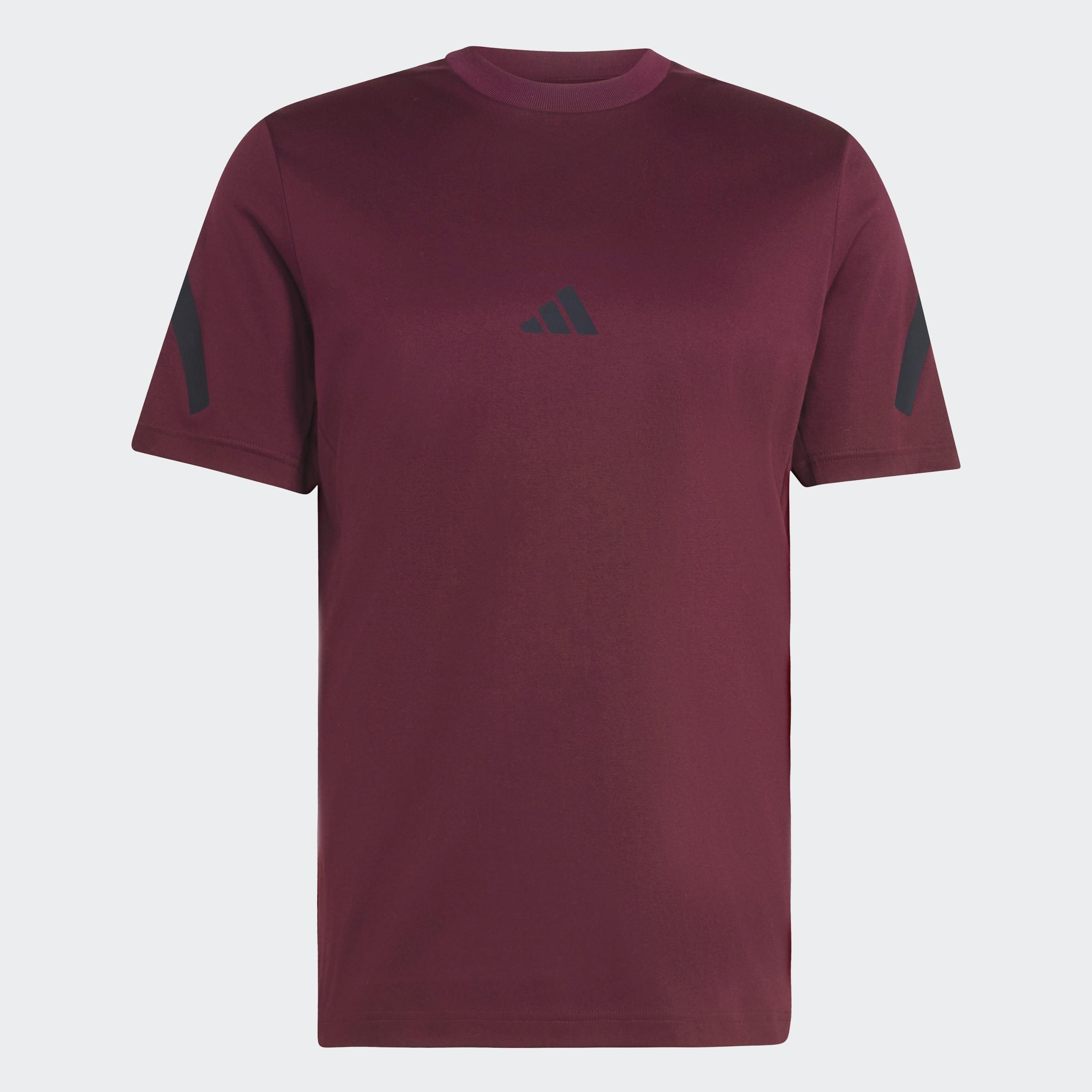 adidas Z.N.E. T-Shirt, Burgundy, A701_ONE, large image number 0