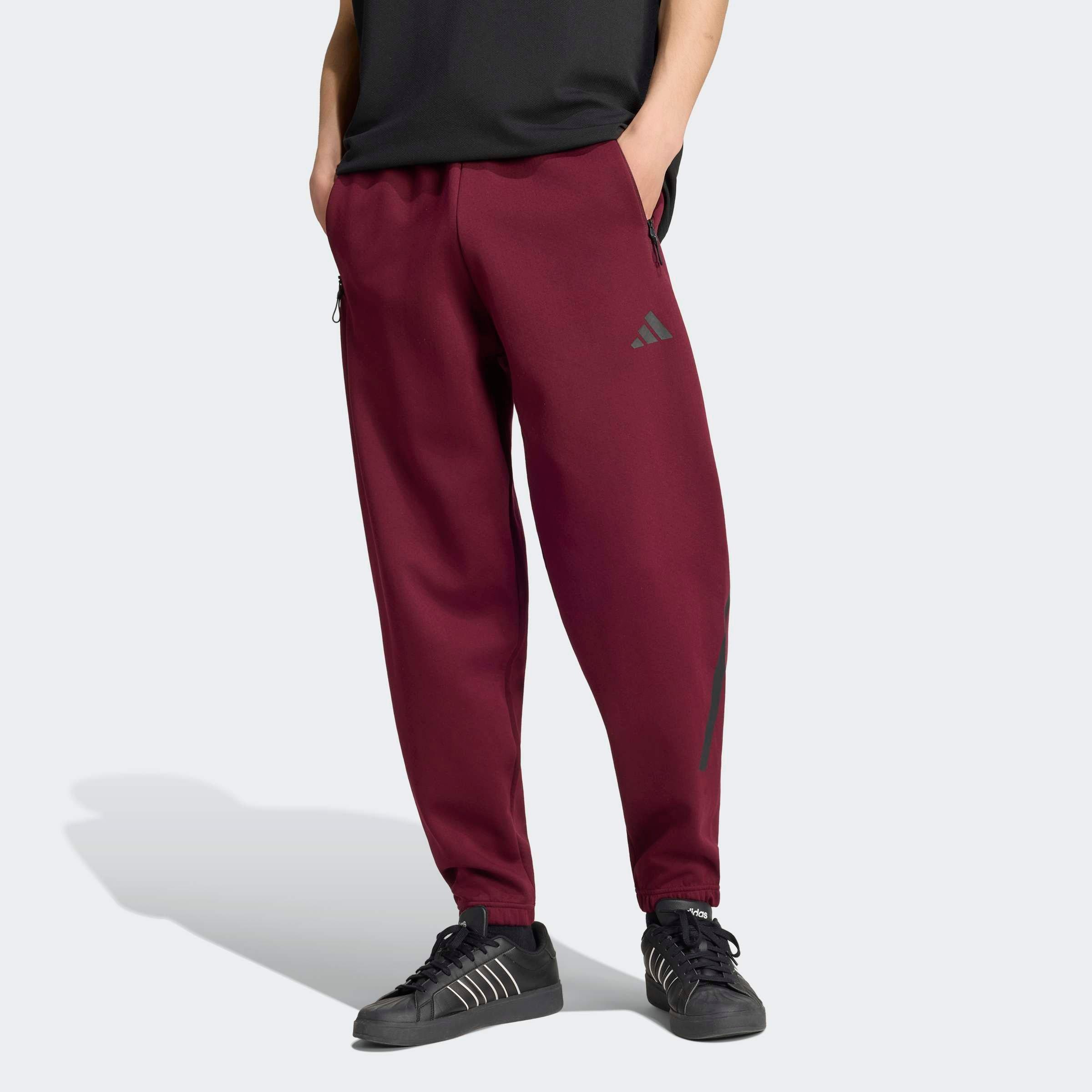 adidas Z.N.E. Pant, Burgundy, A701_ONE, large image number 0