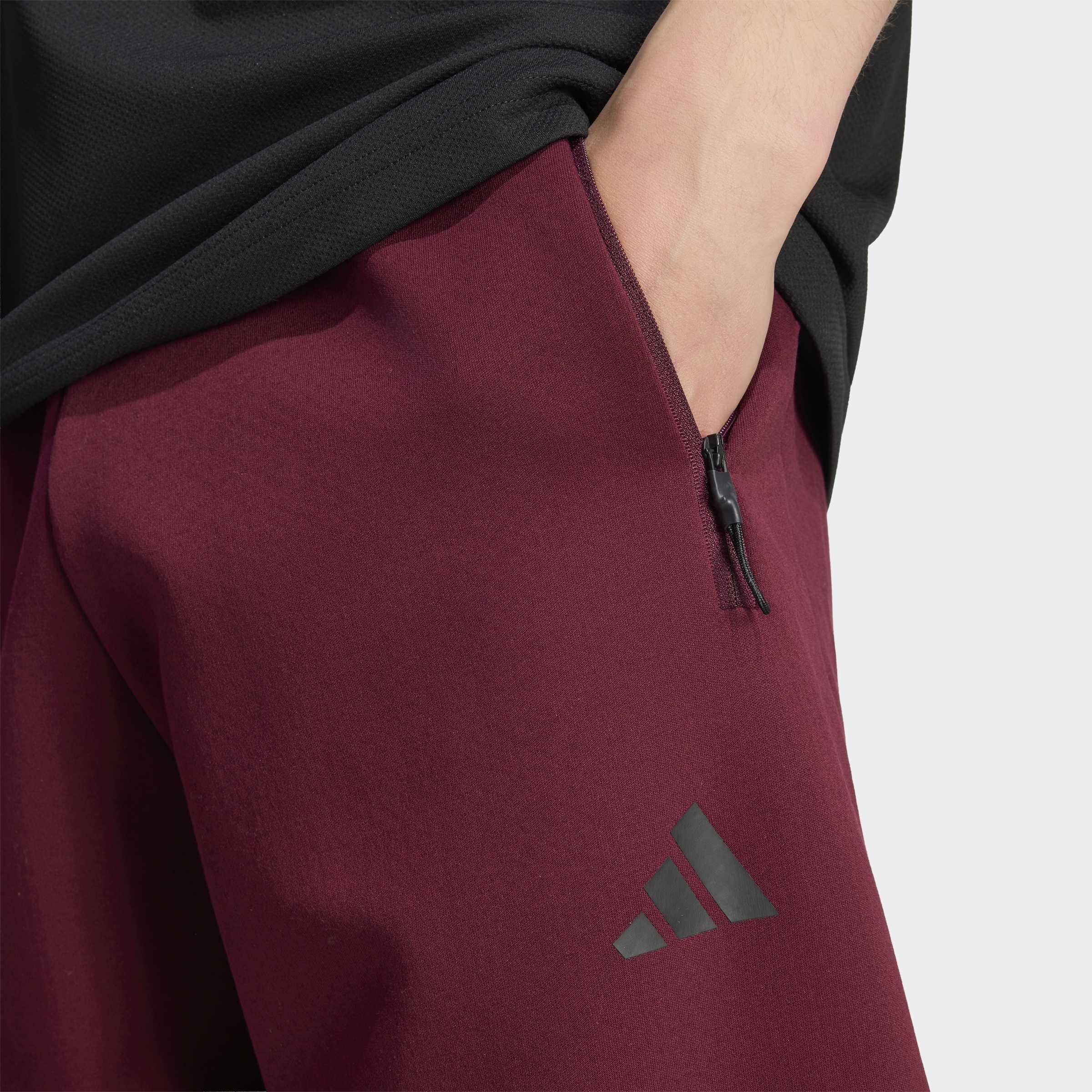 adidas Z.N.E. Pant, Burgundy, A701_ONE, large image number 2