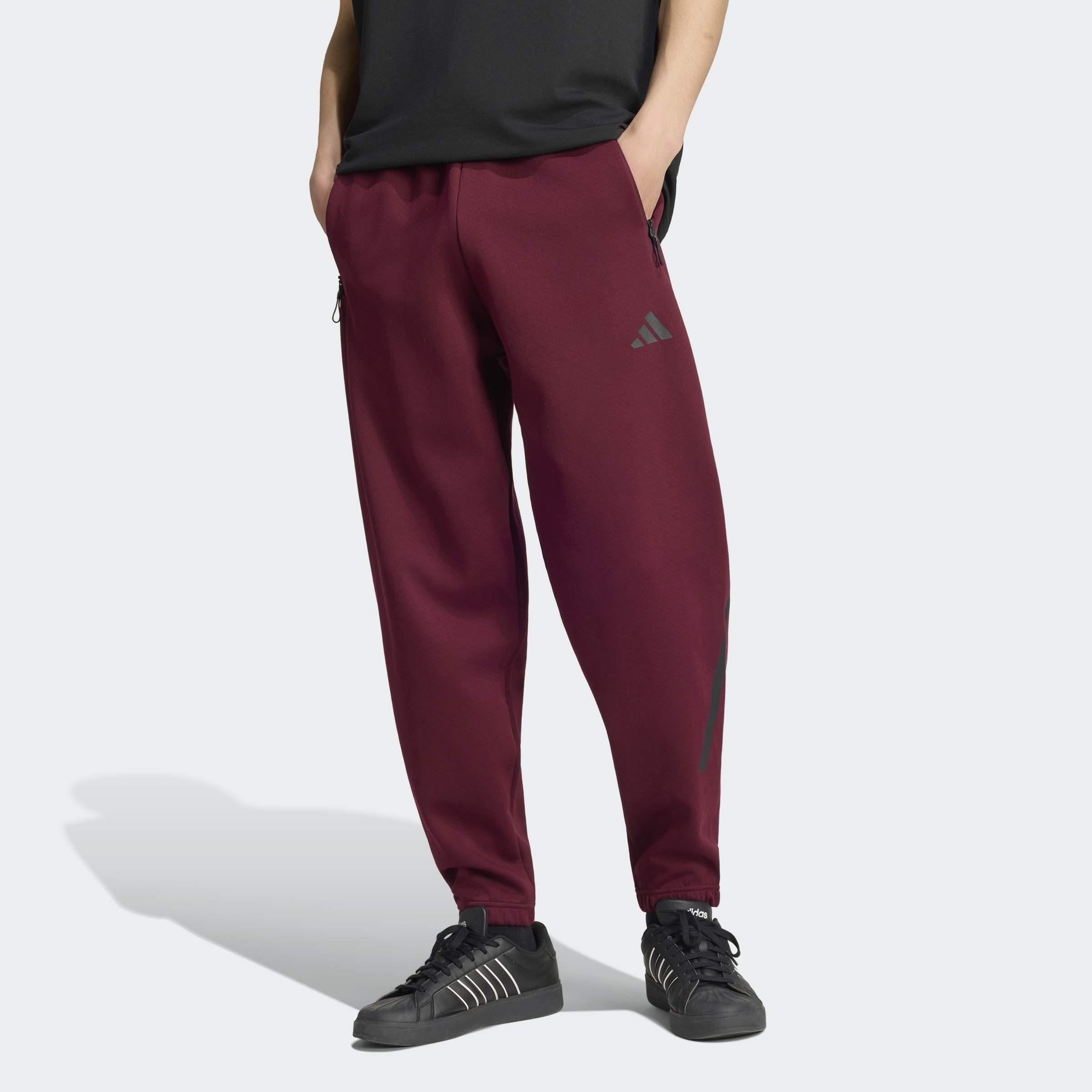 adidas Z.N.E. Pant, Burgundy, A701_ONE, large image number 4