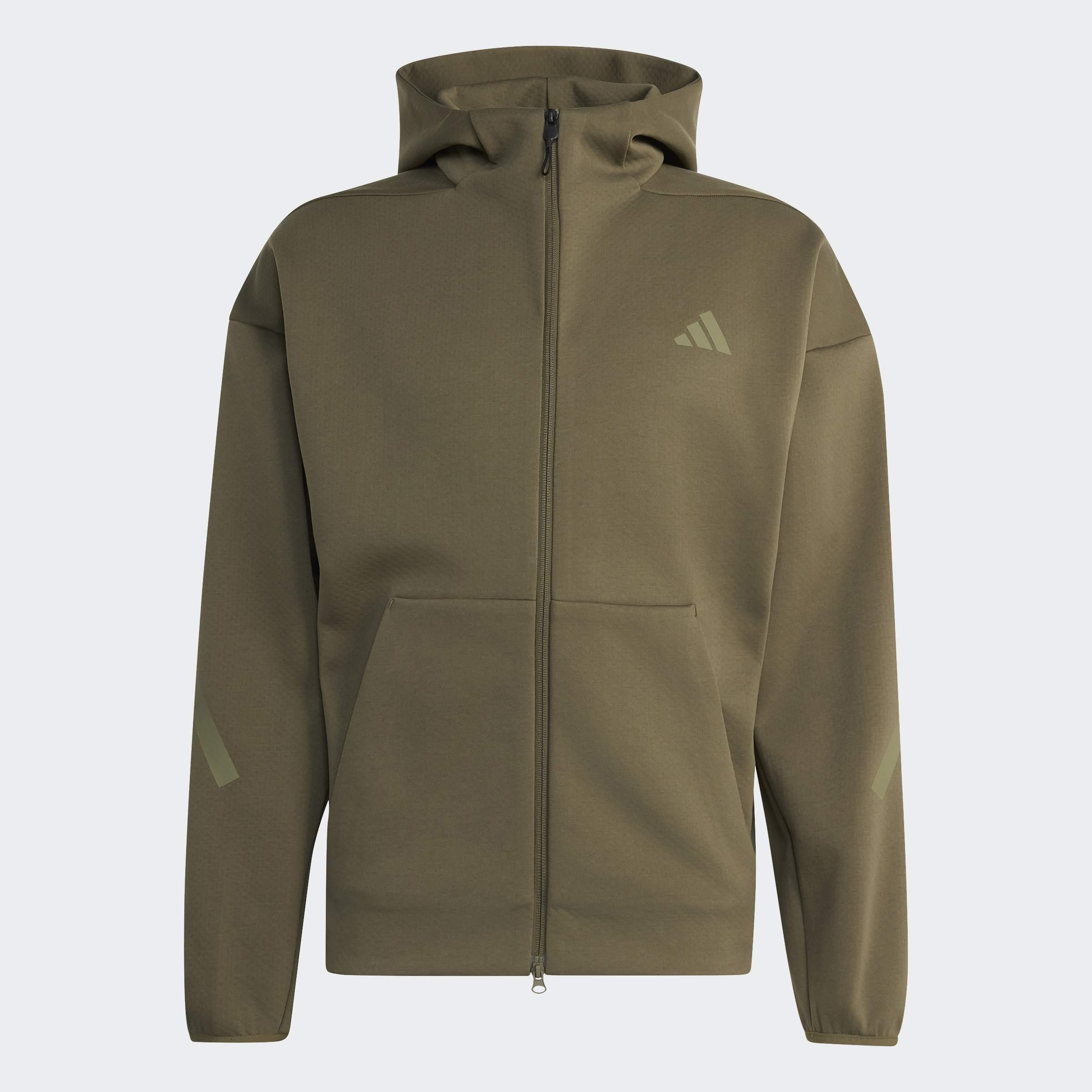 adidas Z.N.E. Full Zip Track Top, Black, A701_ONE, large image number 0