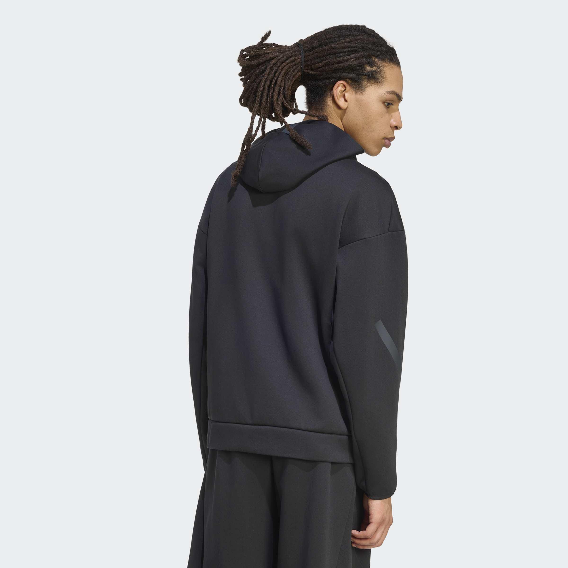 adidas Z.N.E. Full Zip Track Top, Black, A701_ONE, large image number 1