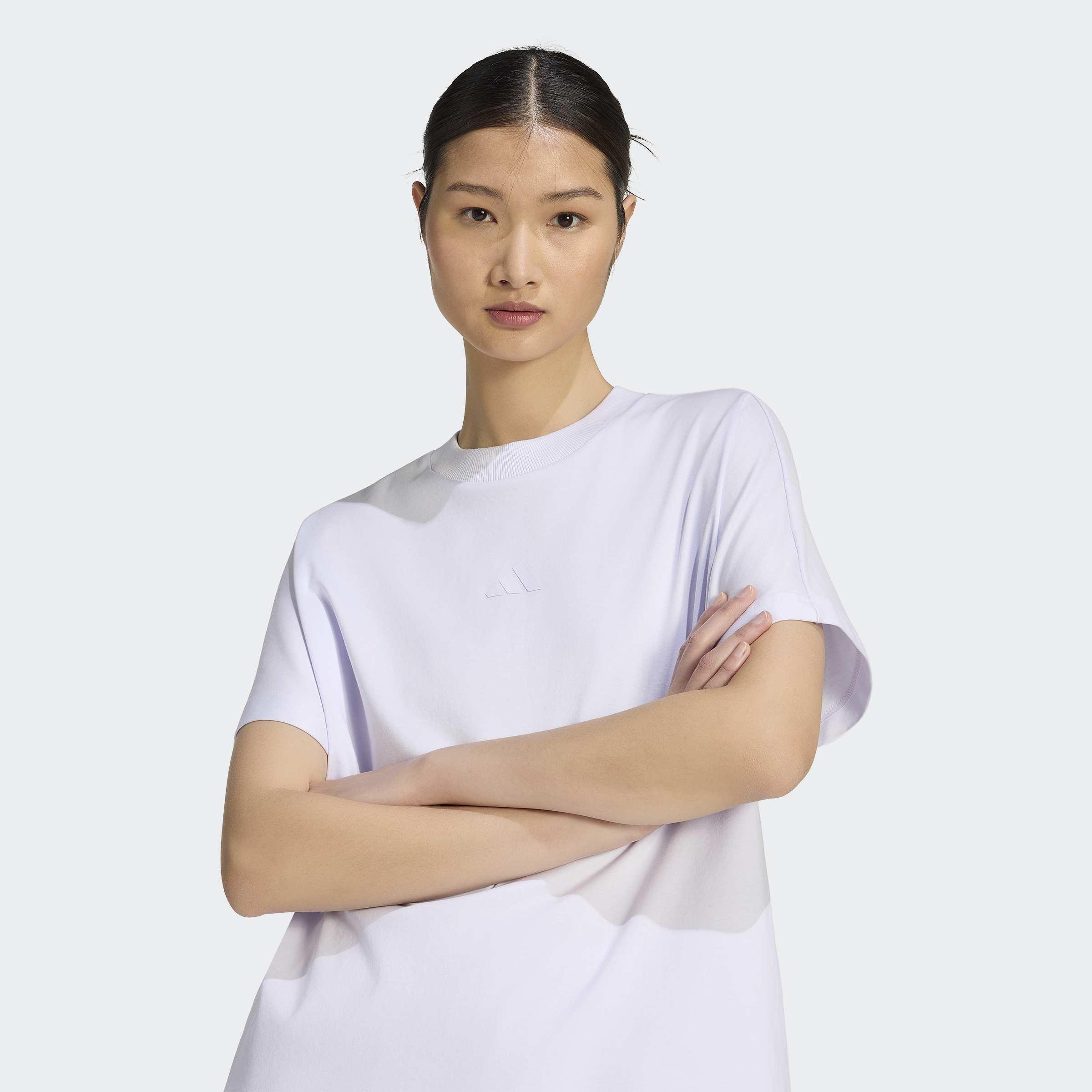 Soft Lux Loose T-Shirt, Purple, A701_ONE, large image number 2