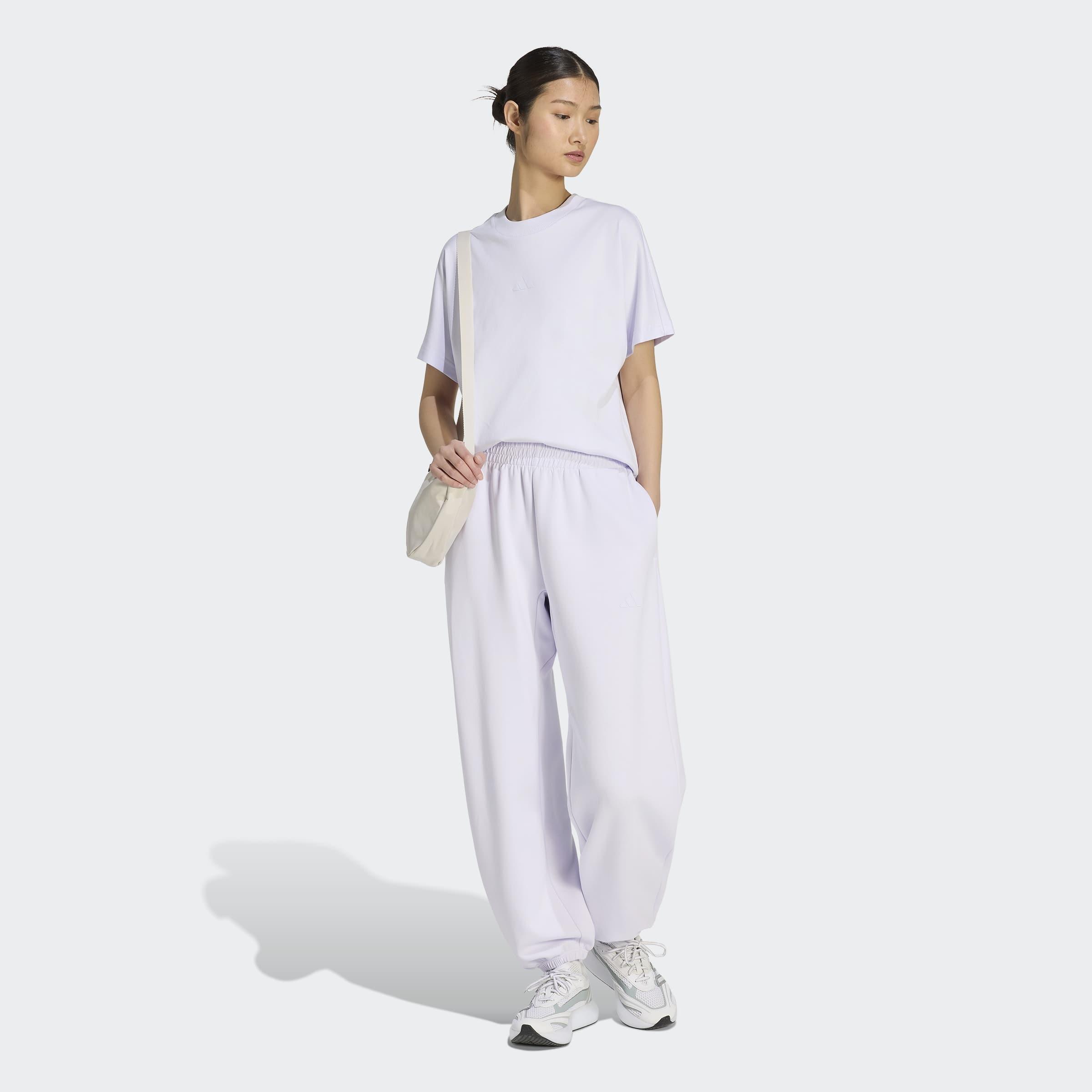 Soft Lux Loose T-Shirt, Purple, A701_ONE, large image number 4