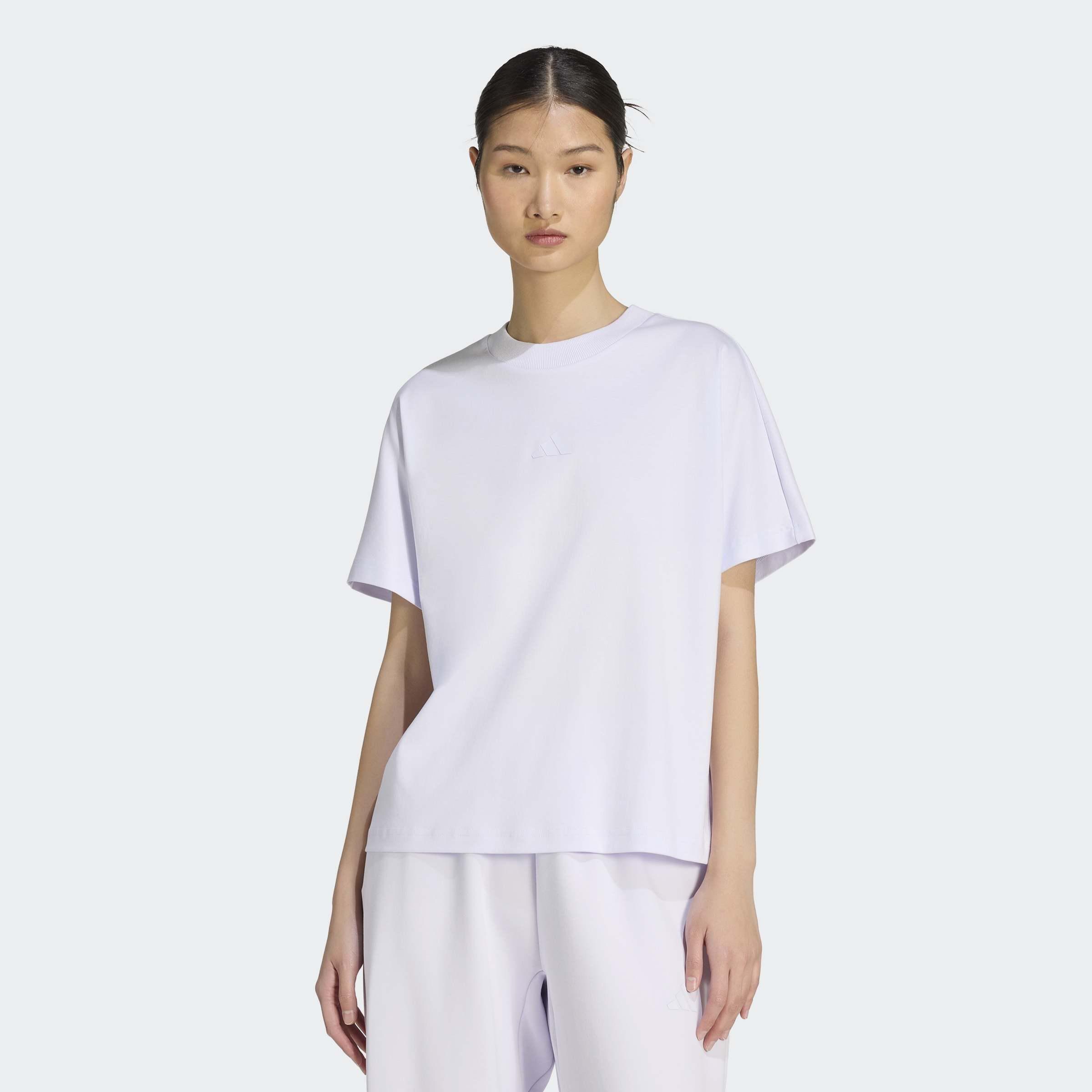 Soft Lux Loose T-Shirt, Purple, A701_ONE, large image number 5
