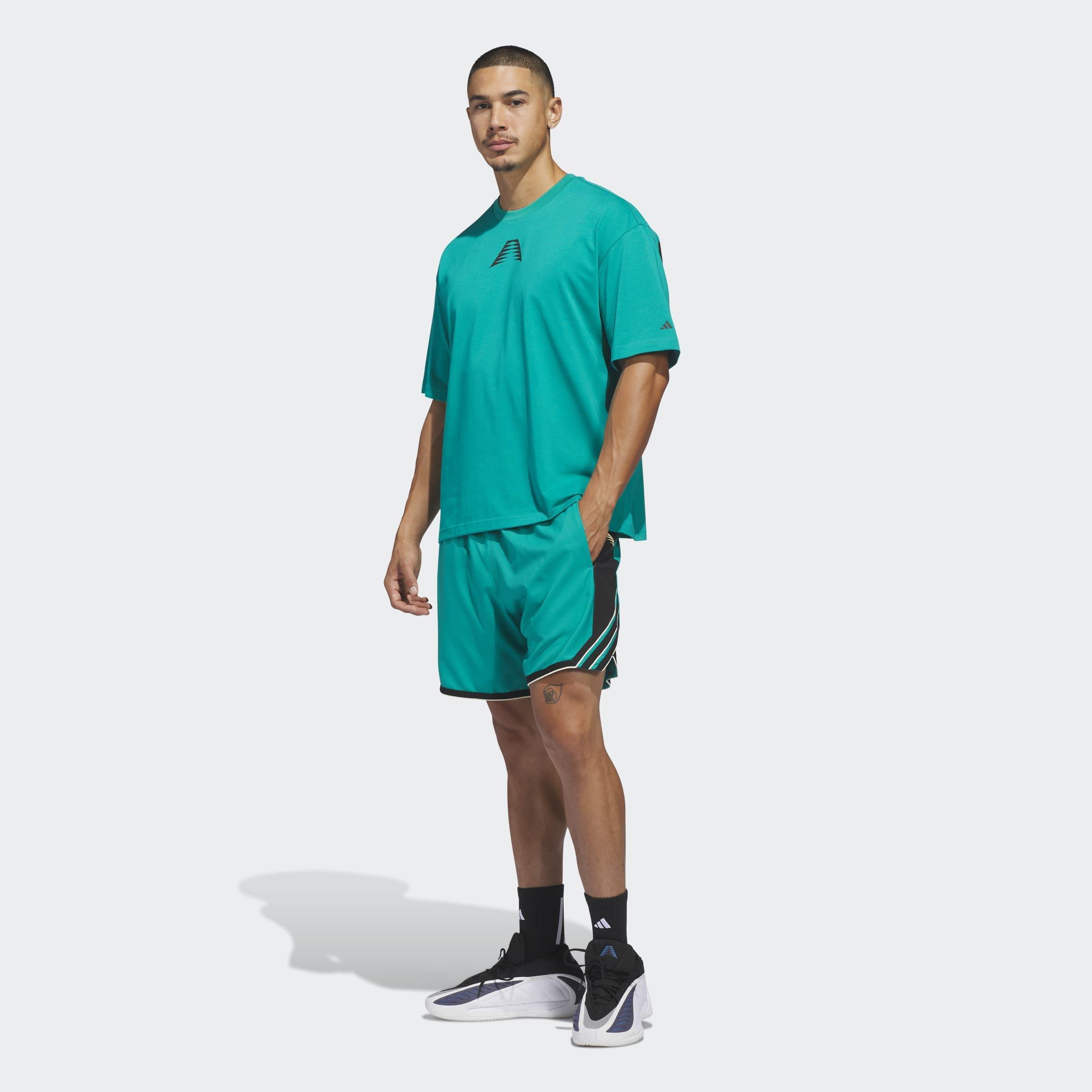 Anthony Edwards Believe That T-Shirt, Green, A701_ONE, large image number 4