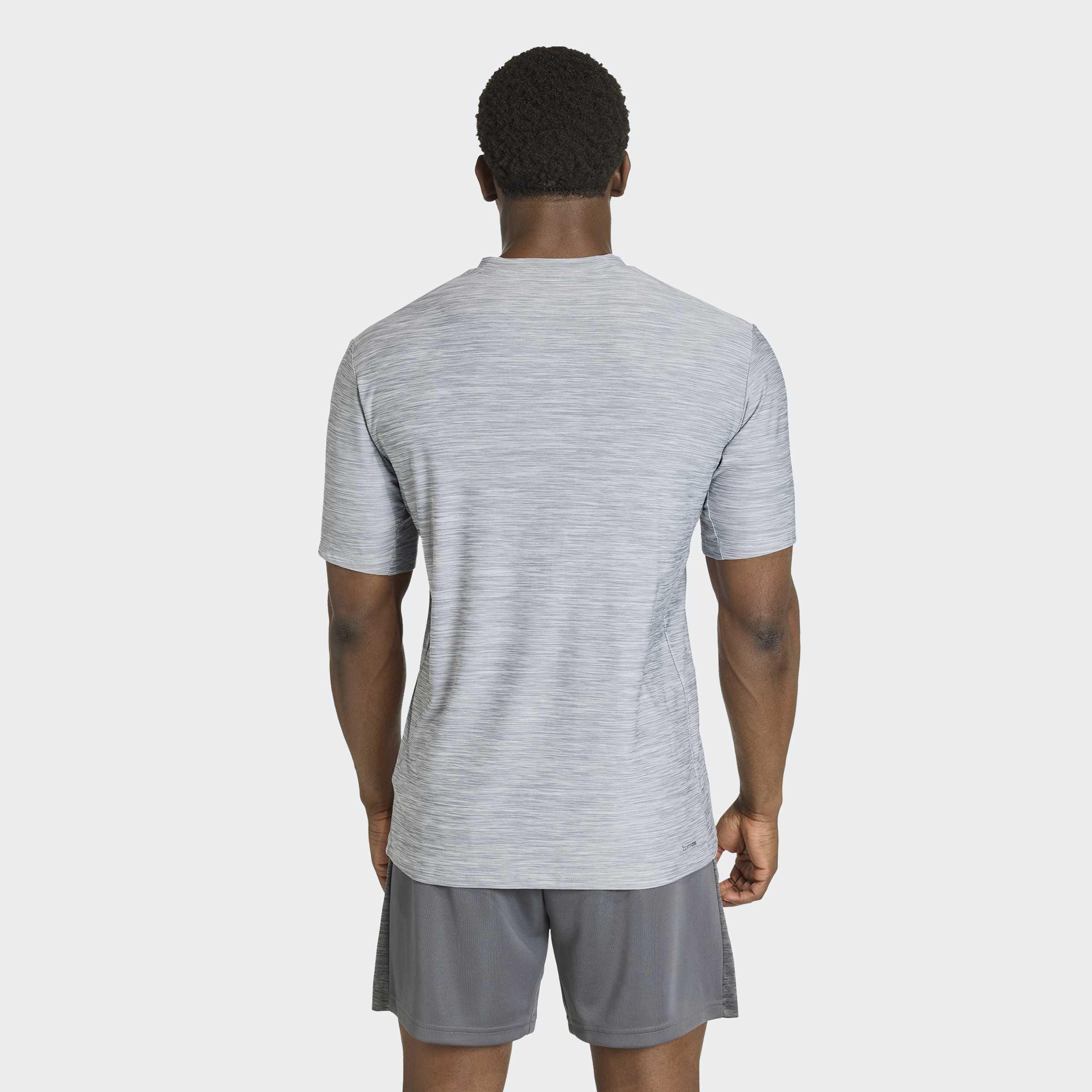 Workout Essentials Flex T-Shirt, Grey, A701_ONE, large image number 1