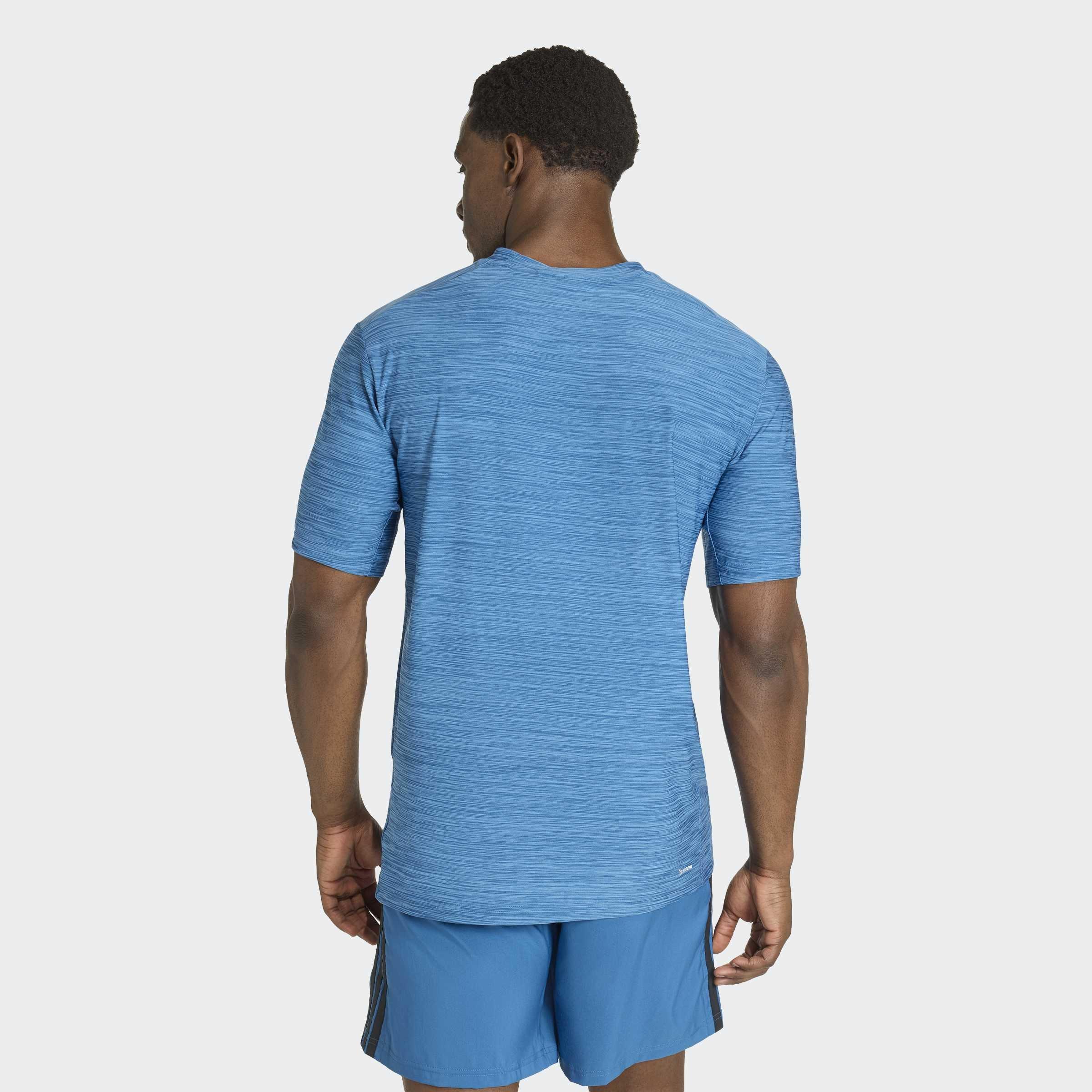 Workout Essentials Flex T-Shirt, Blue, A701_ONE, large image number 1