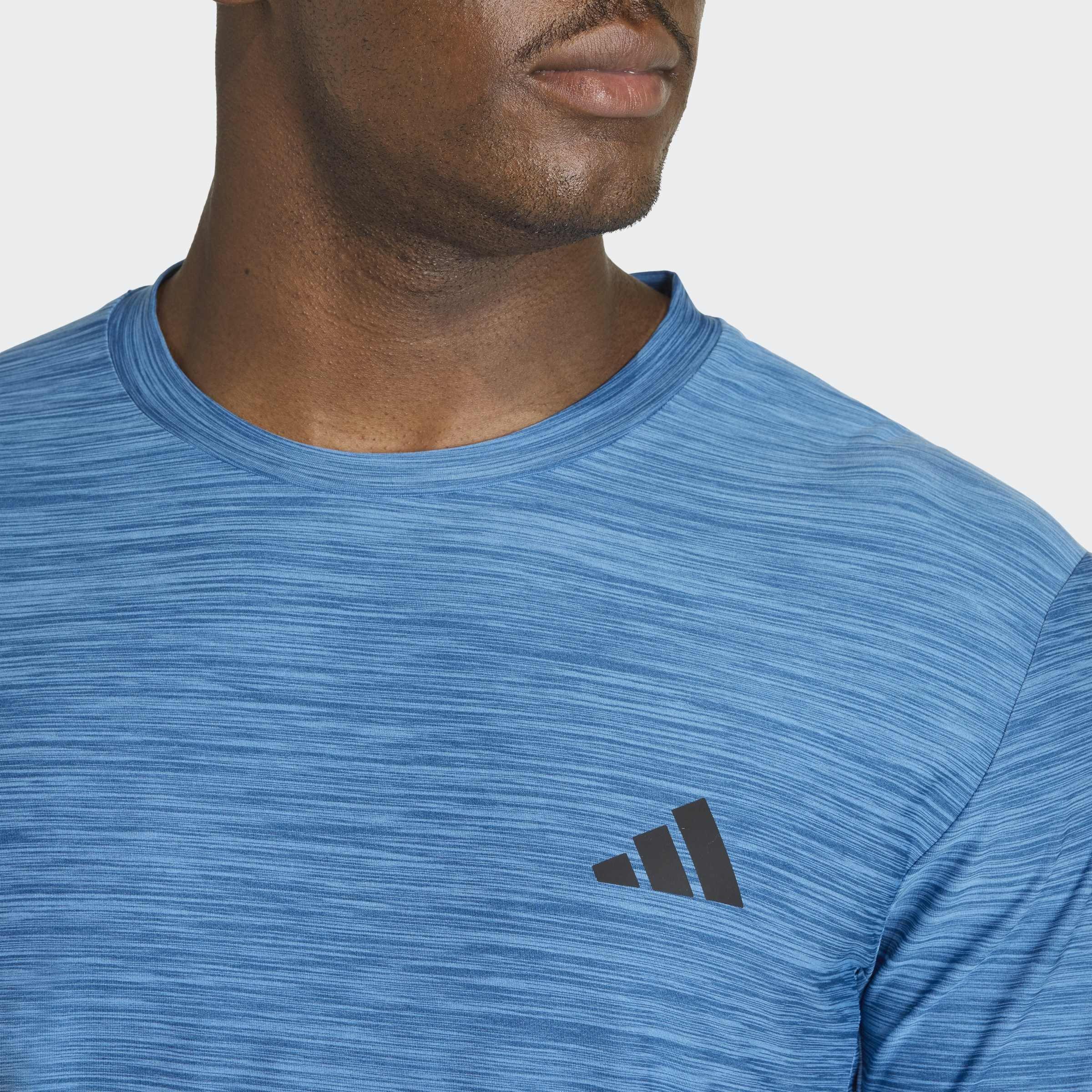 Workout Essentials Flex T-Shirt, Blue, A701_ONE, large image number 3