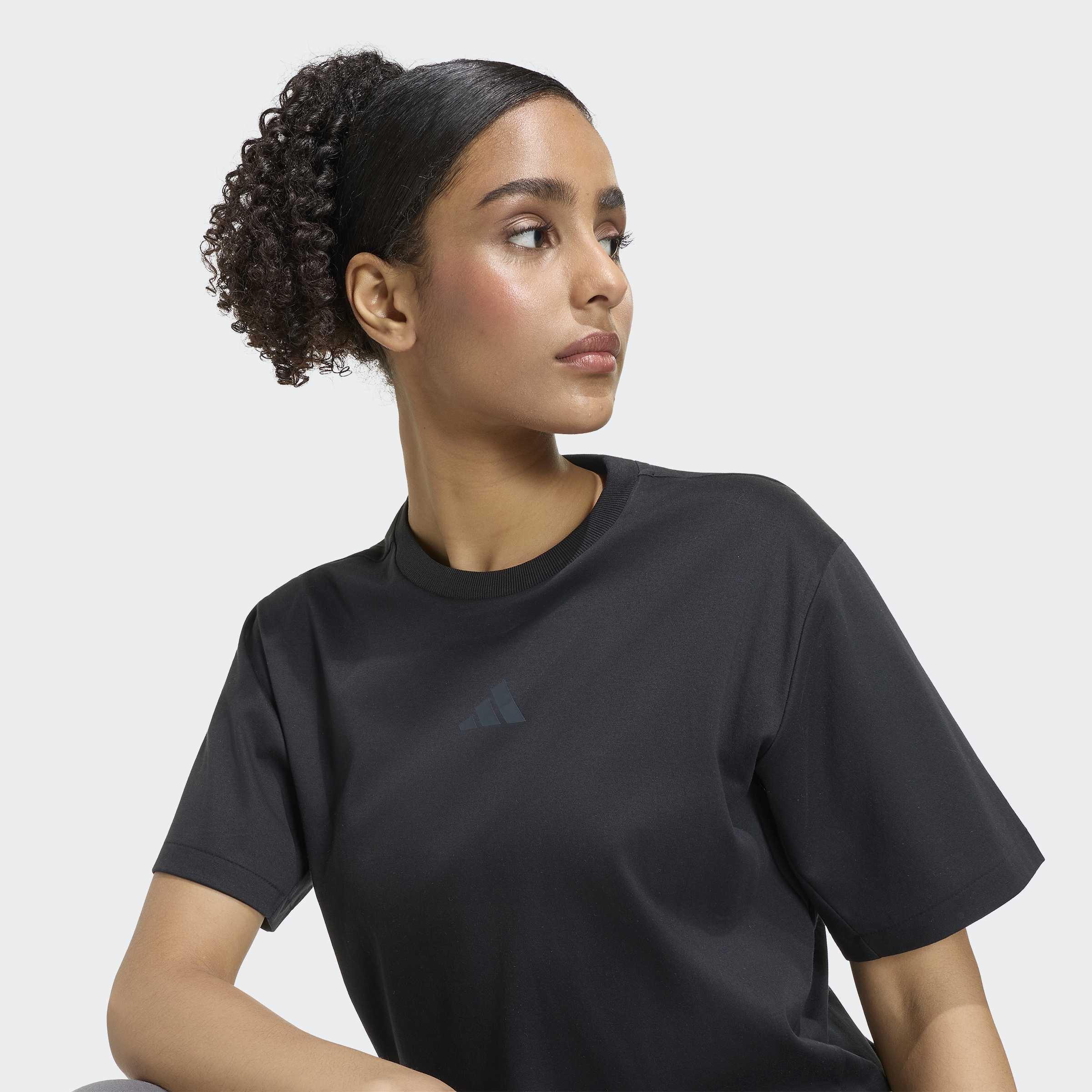 adidas Z.N.E. T-Shirt, Black, A701_ONE, large image number 2