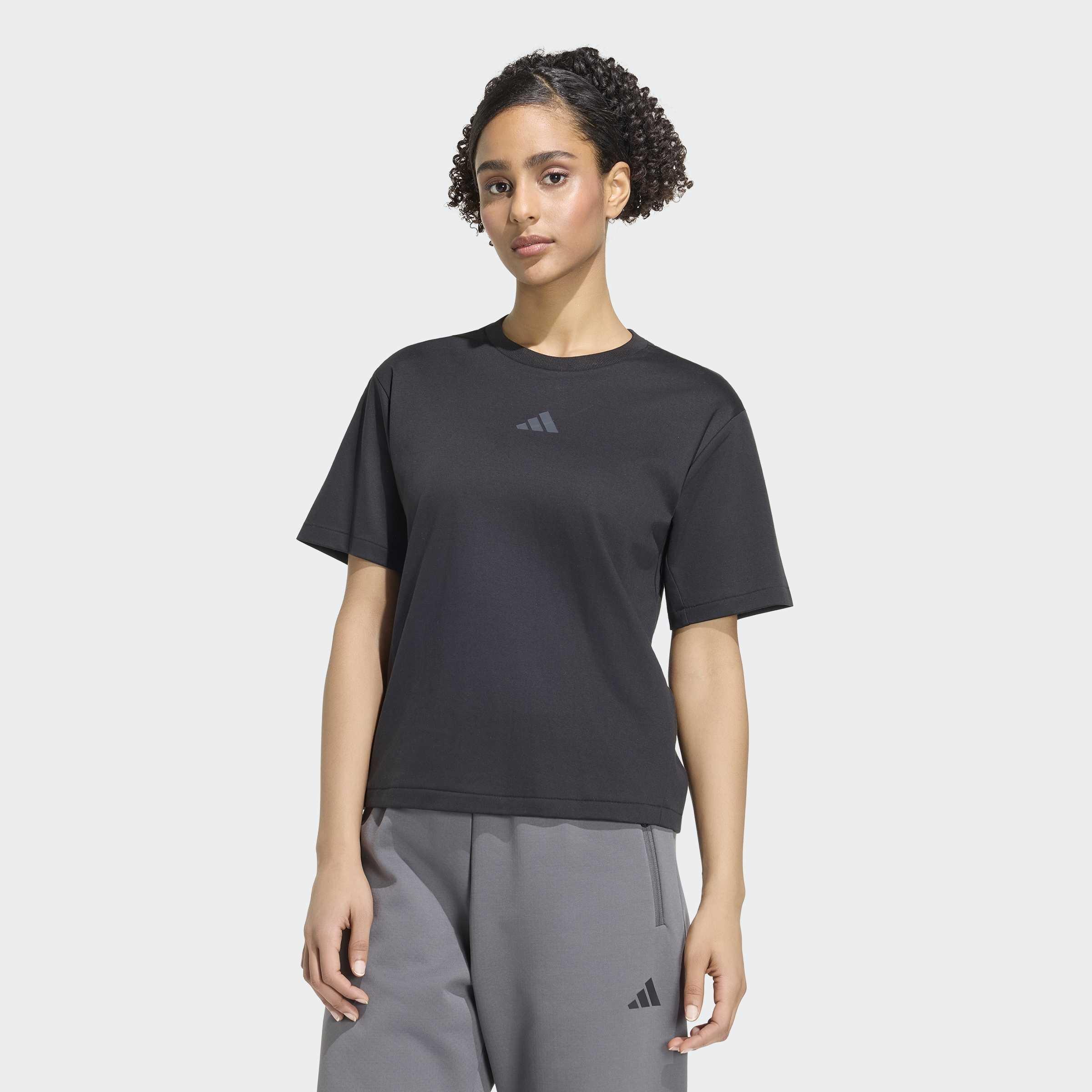 adidas Z.N.E. T-Shirt, Black, A701_ONE, large image number 5