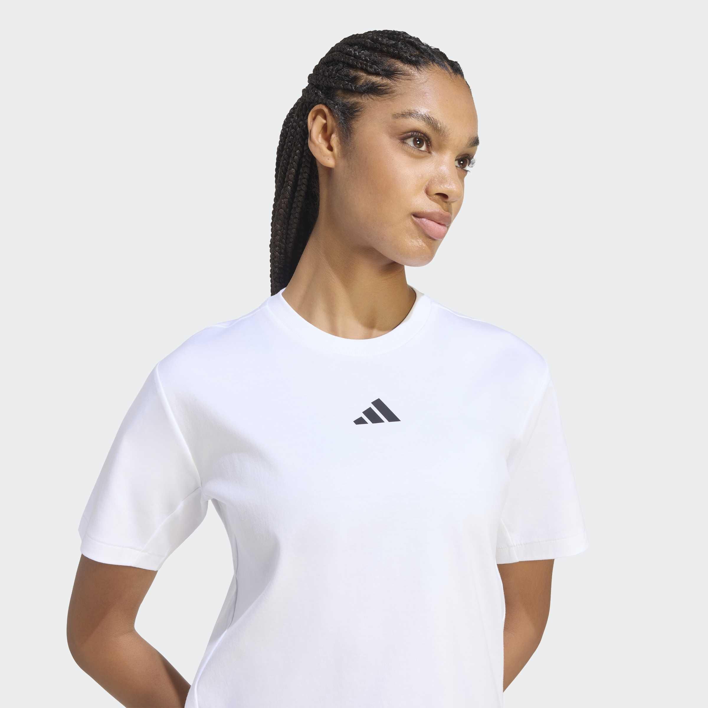 adidas Z.N.E. T-Shirt, White, A701_ONE, large image number 2