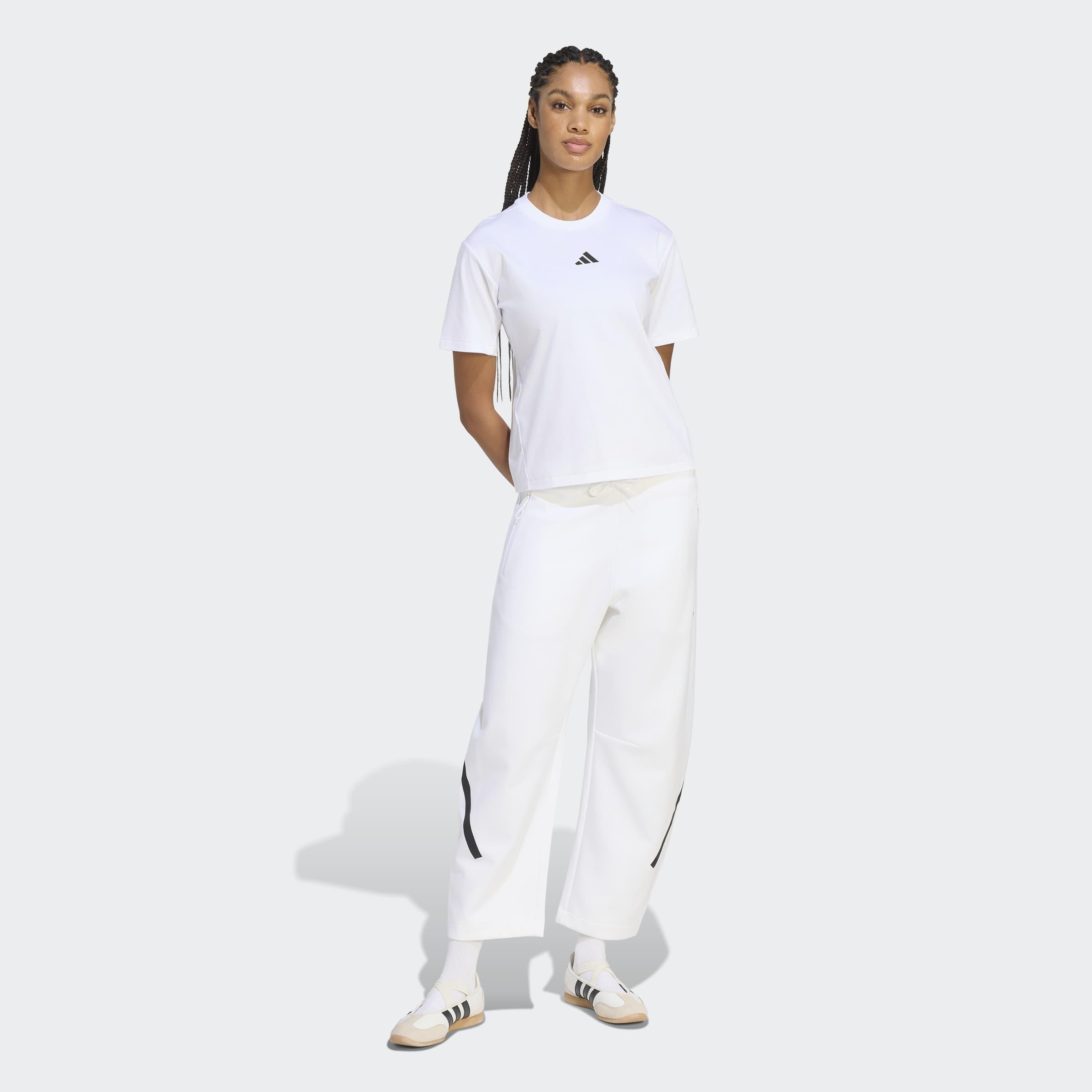 adidas Z.N.E. T-Shirt, White, A701_ONE, large image number 4