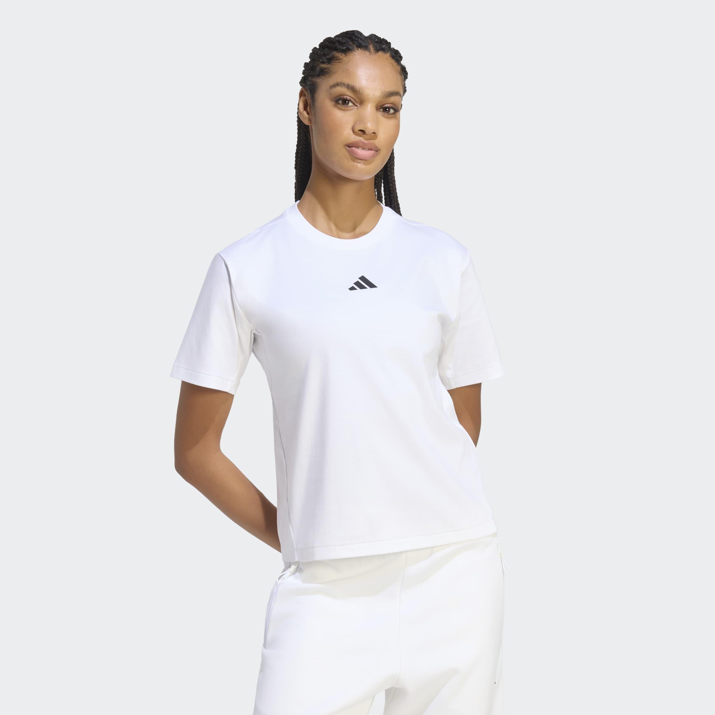 adidas Z.N.E. T-Shirt, White, A701_ONE, large image number 5