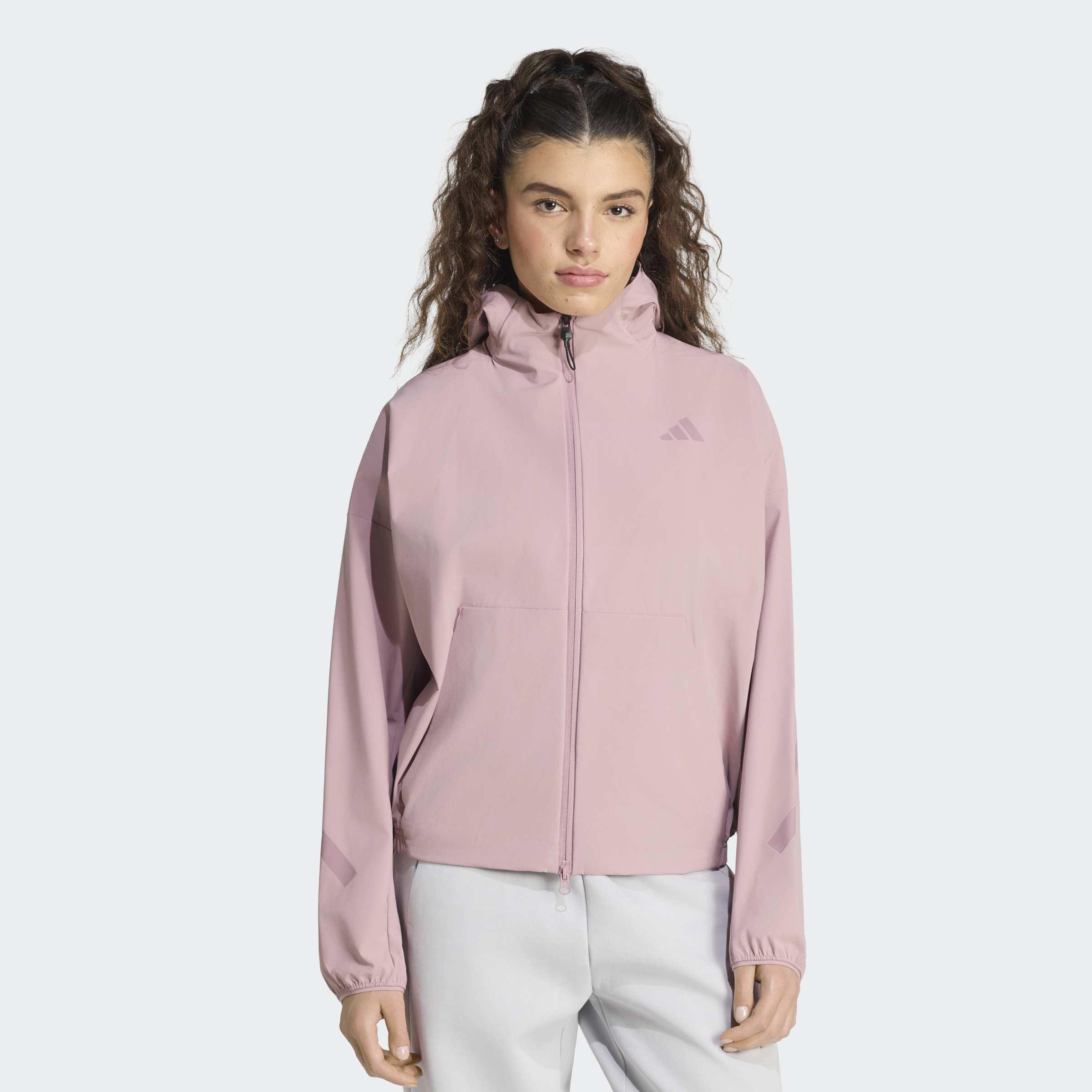 adidas Z.N.E. Woven Track Top, Purple, A701_ONE, large image number 4