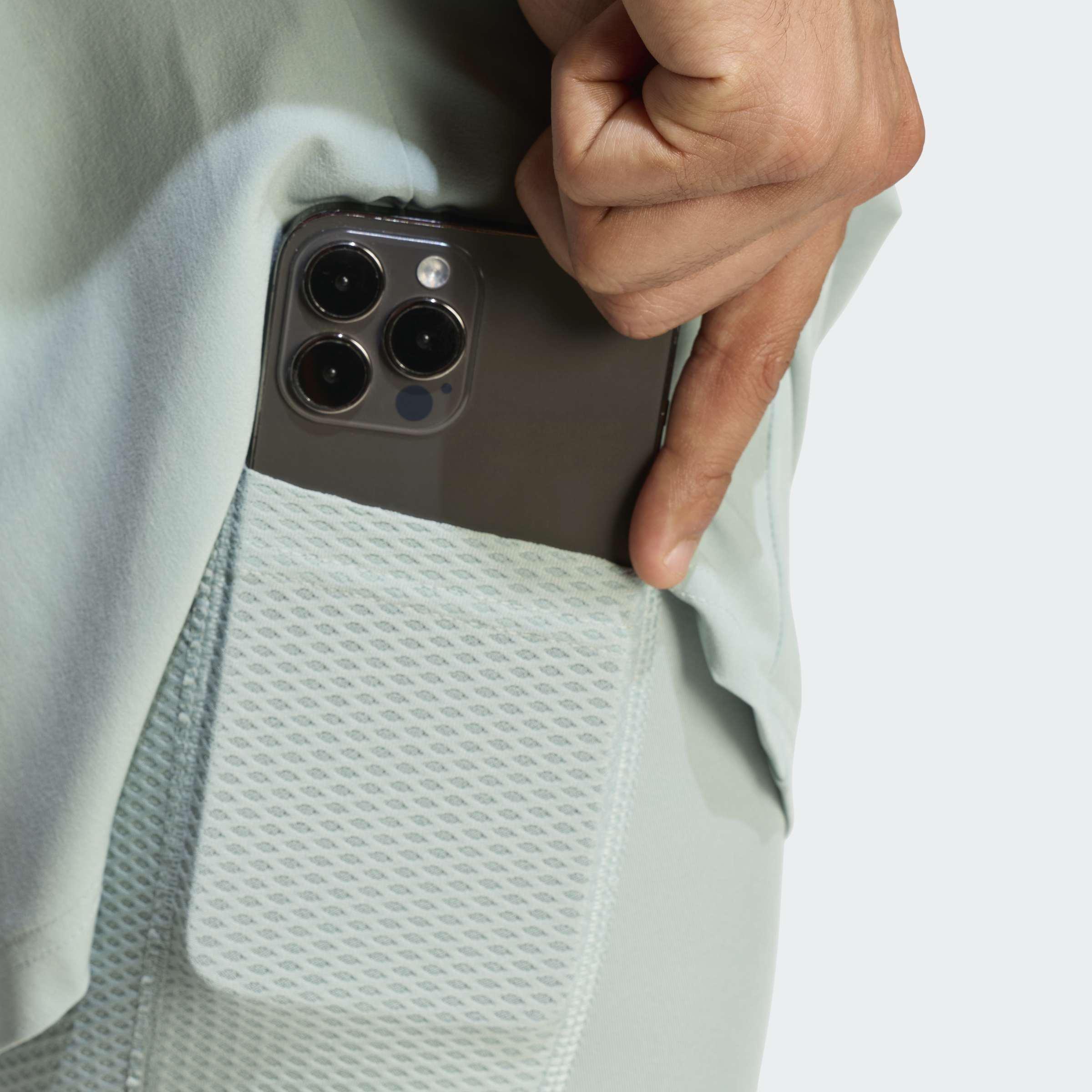 D4T Workout 2In1 Shorts, Green, A701_ONE, large image number 3