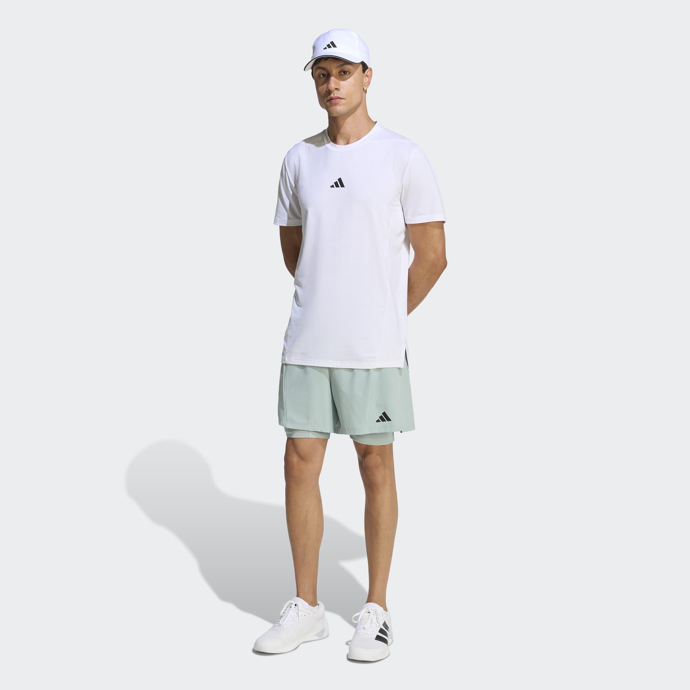 D4T Workout 2In1 Shorts, Green, A701_ONE, large image number 4