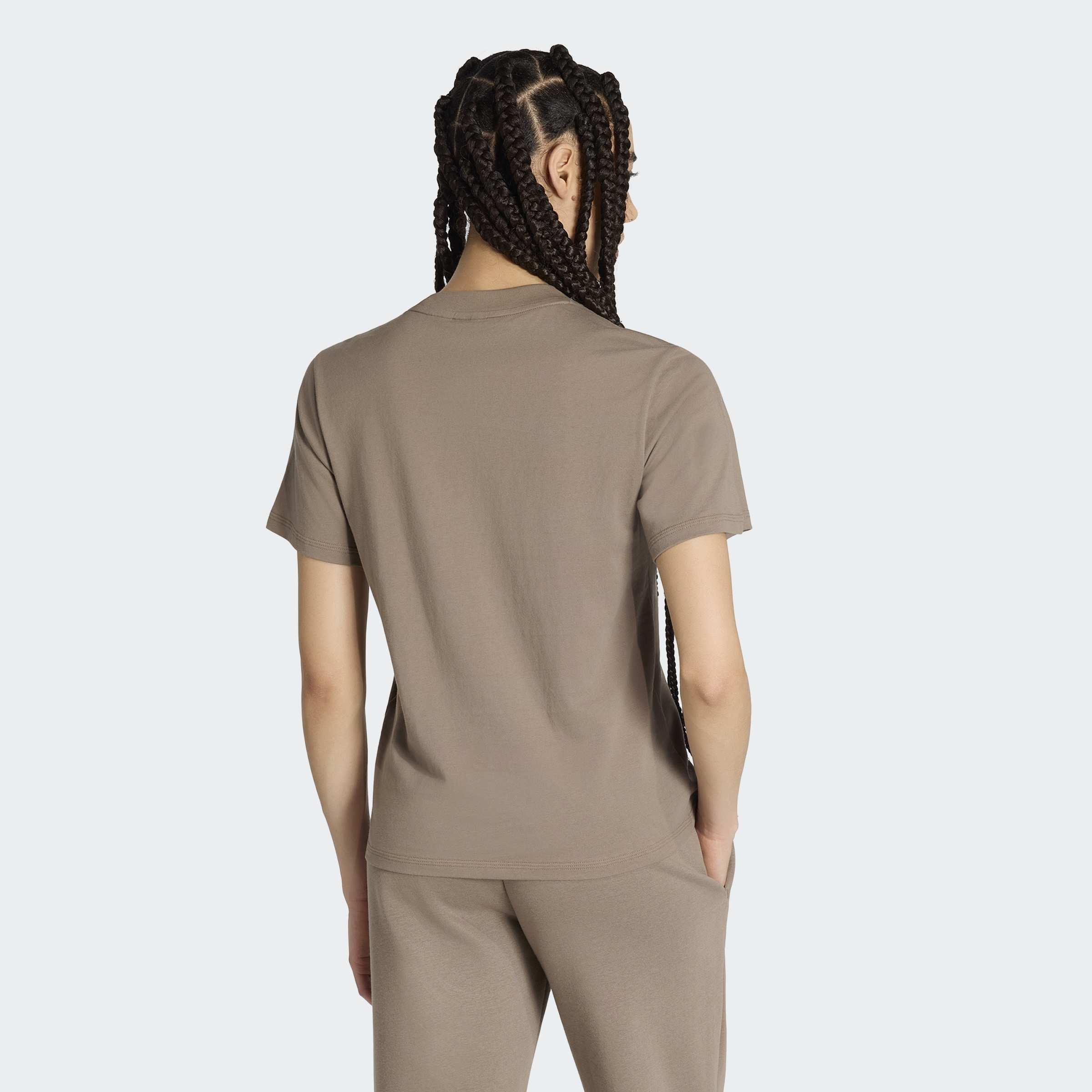 Essentials Small Logo Cotton T-Shirt, Beige, A701_ONE, large image number 1
