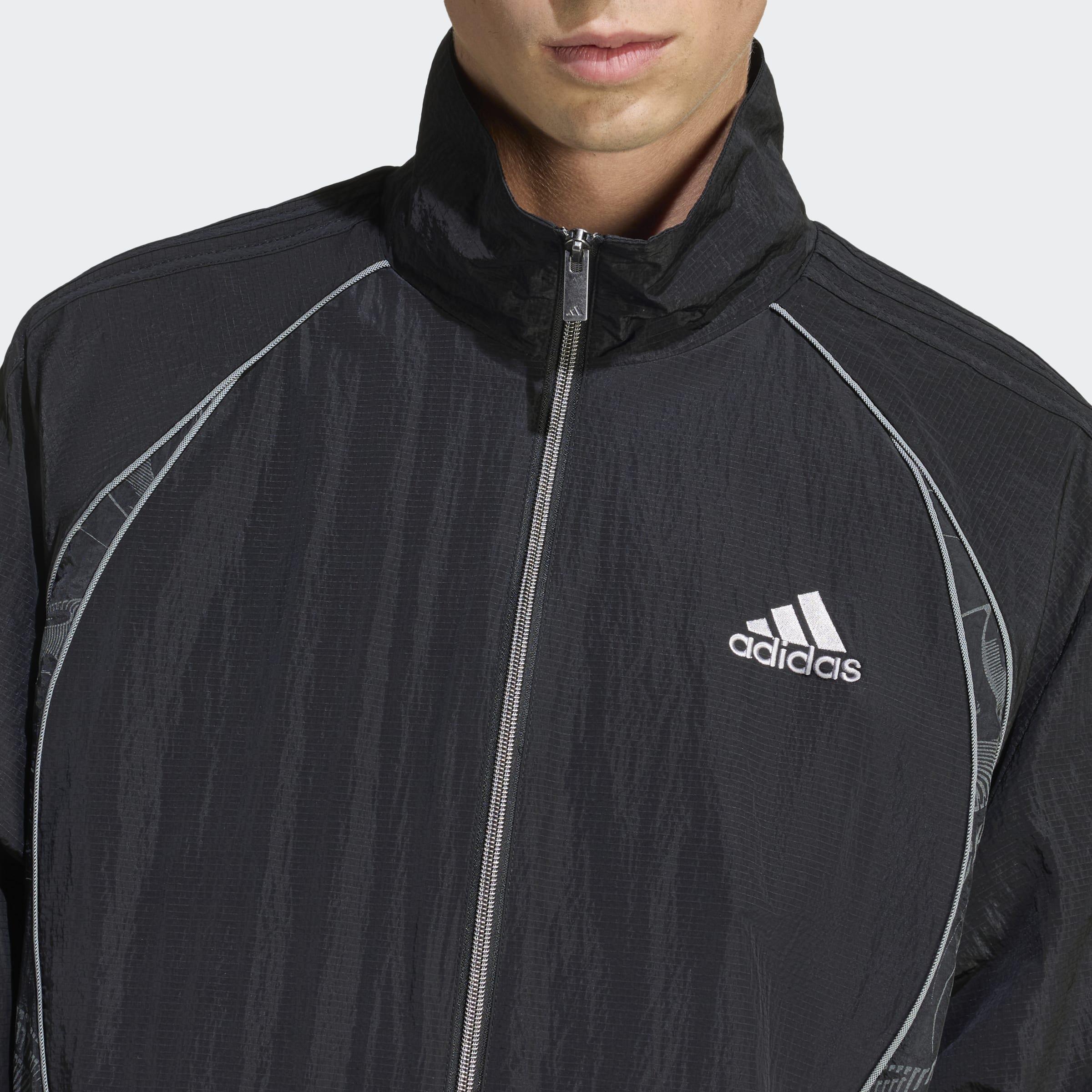 Adilenium Season 4 Teamgeist Track Top, Black, A701_ONE, large image number 3