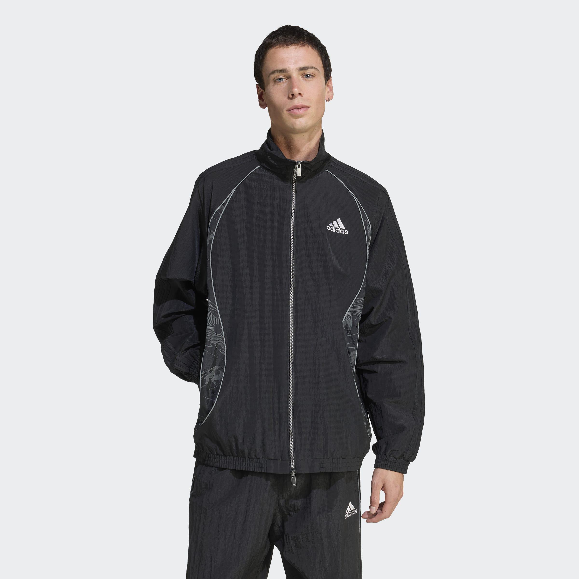 Adilenium Season 4 Teamgeist Track Top, Black, A701_ONE, large image number 5