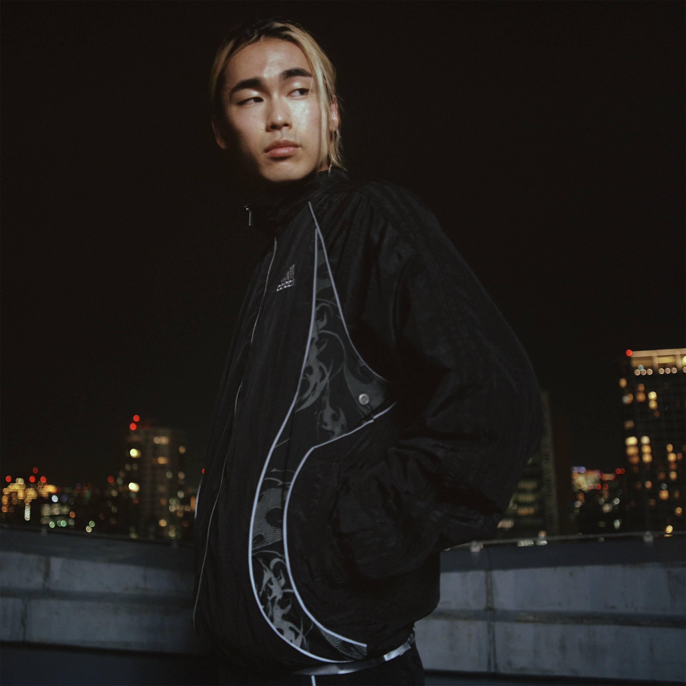 Adilenium Season 4 Teamgeist Track Top, Black, A701_ONE, large image number 7