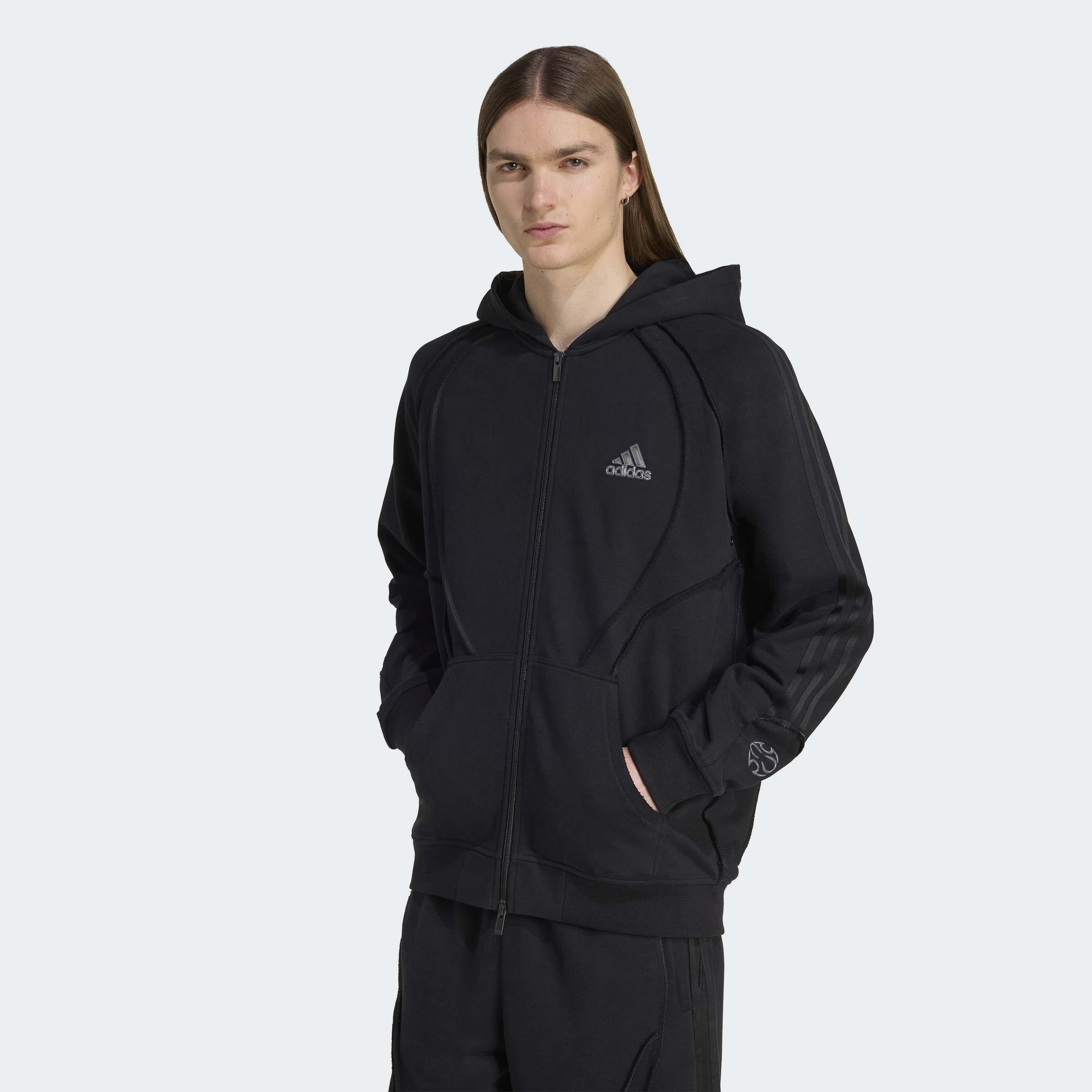 Adilenium Season 4 Teamgeist Full-Zip Hoodie, Black, A701_ONE, large image number 6