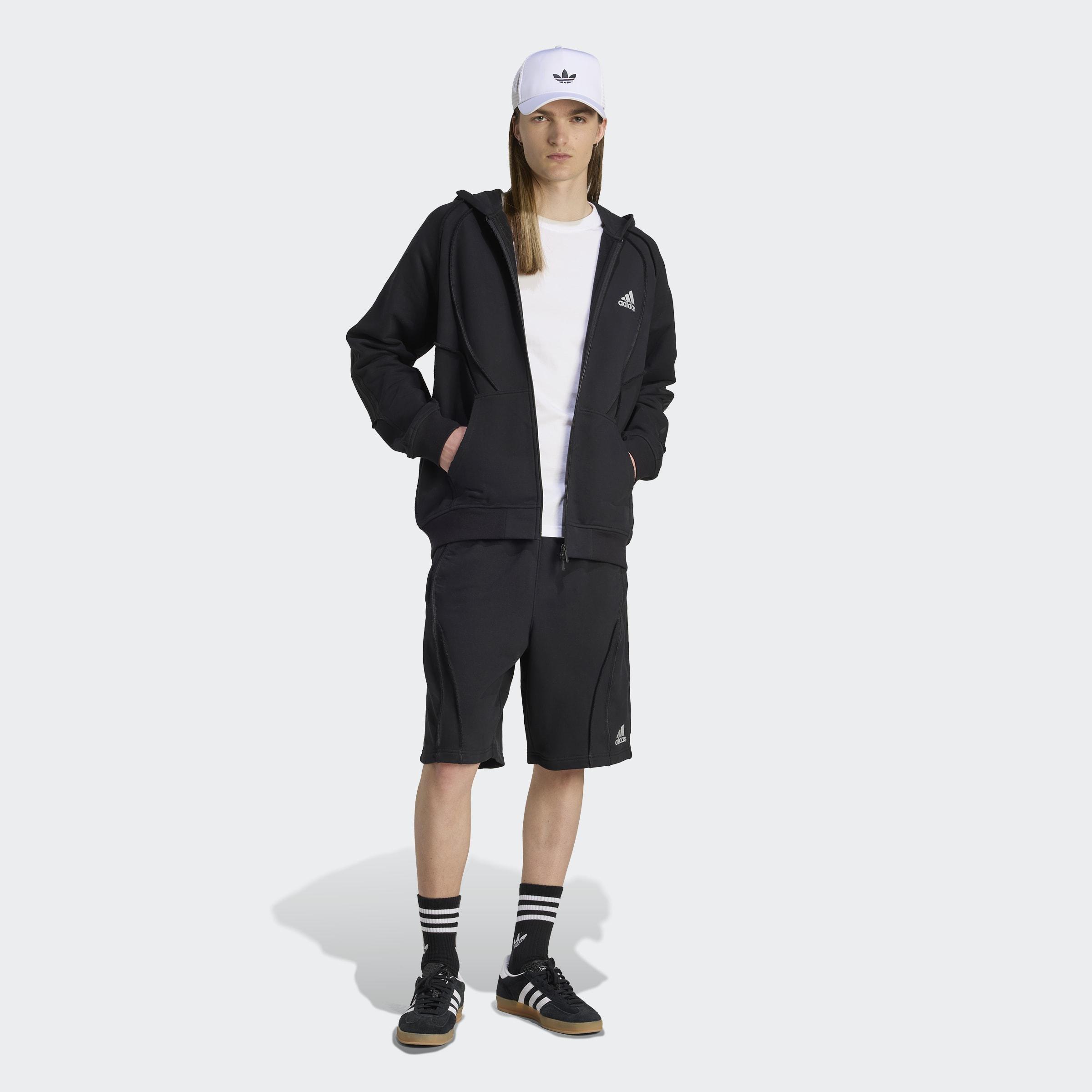 Adilenium Season 4 Teamgeist Fleece Shorts, Black, A701_ONE, large image number 5