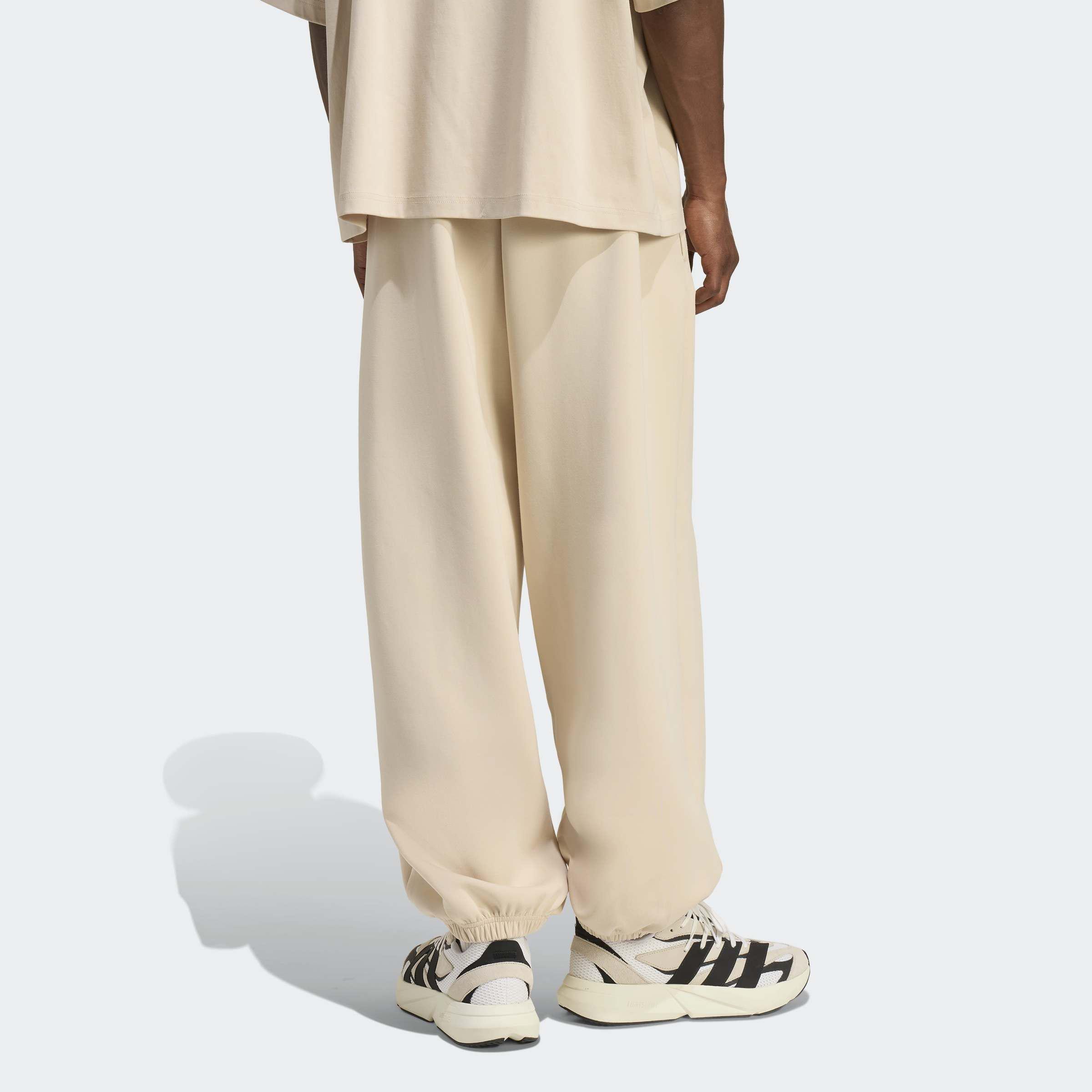 Soft Lux Tracksuit Bottoms, Beige, A701_ONE, large image number 1