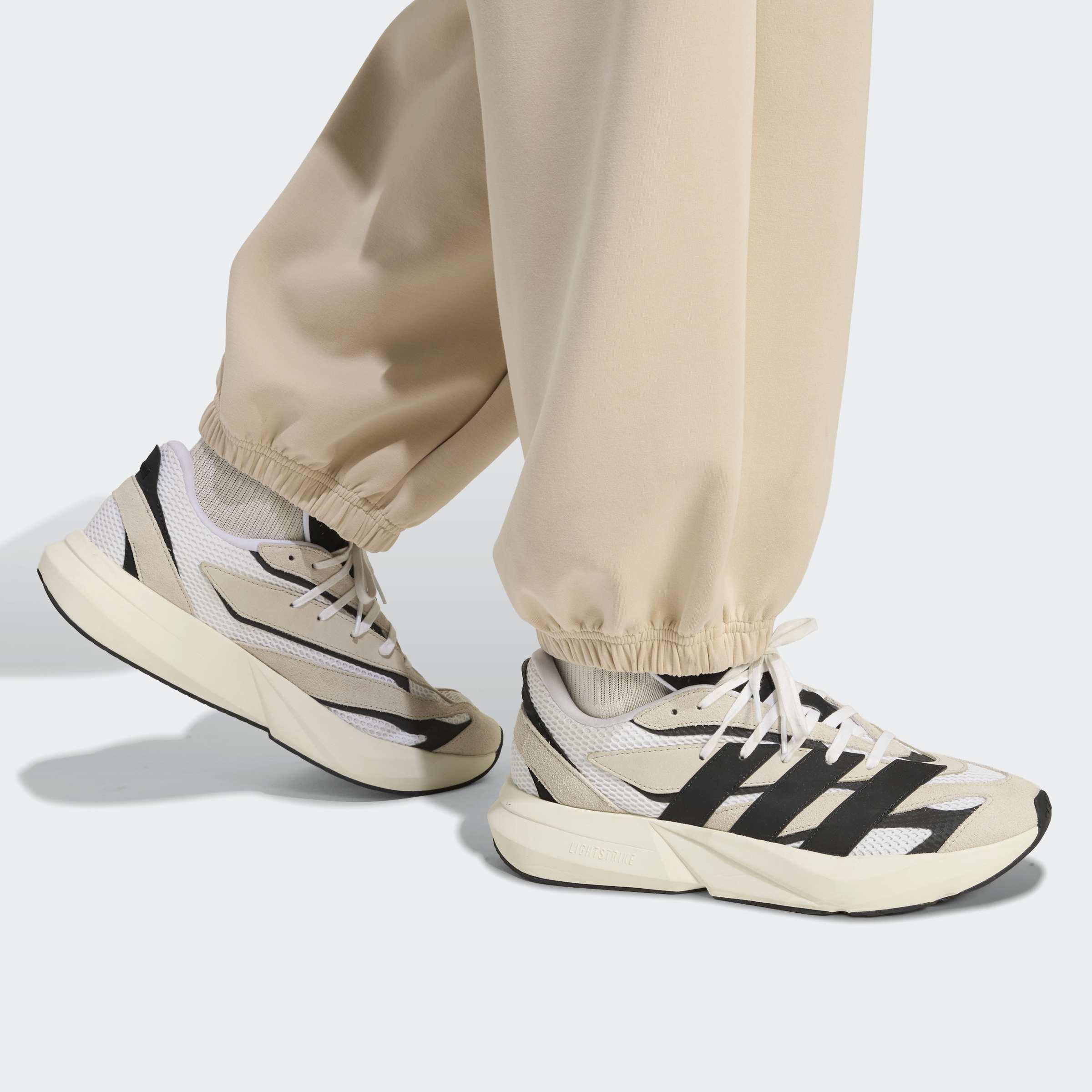 Soft Lux Tracksuit Bottoms, Beige, A701_ONE, large image number 2