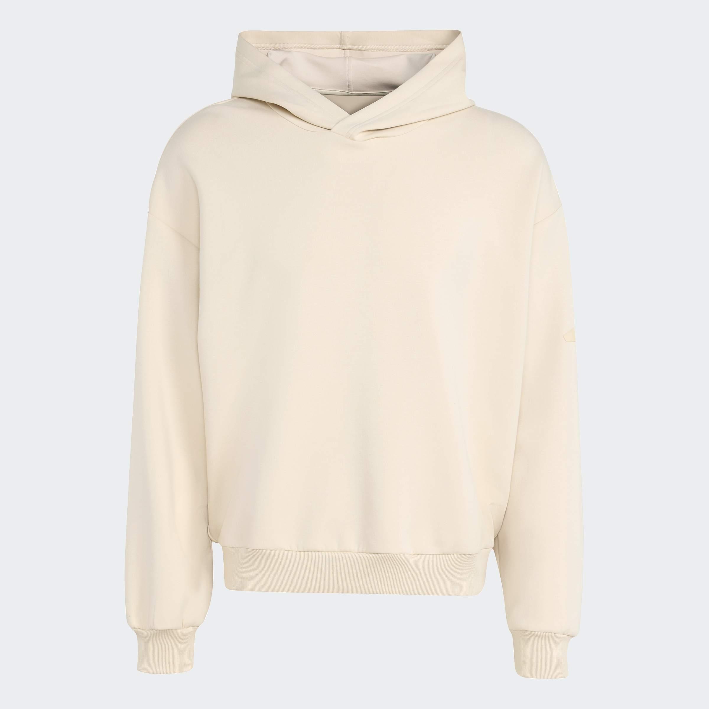 Soft Lux Hoodie, Beige, A701_ONE, large image number 0