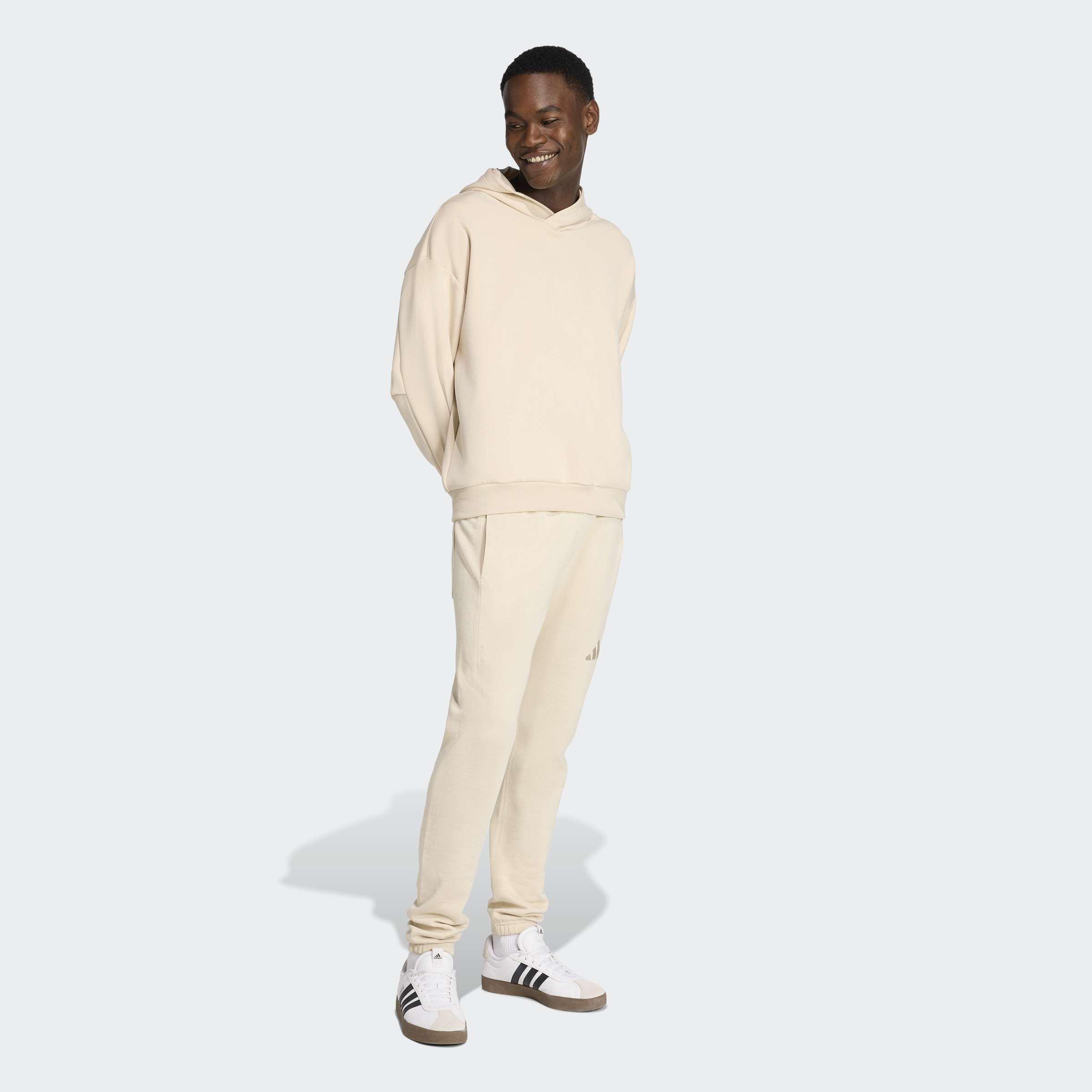 Soft Lux Hoodie, Beige, A701_ONE, large image number 5