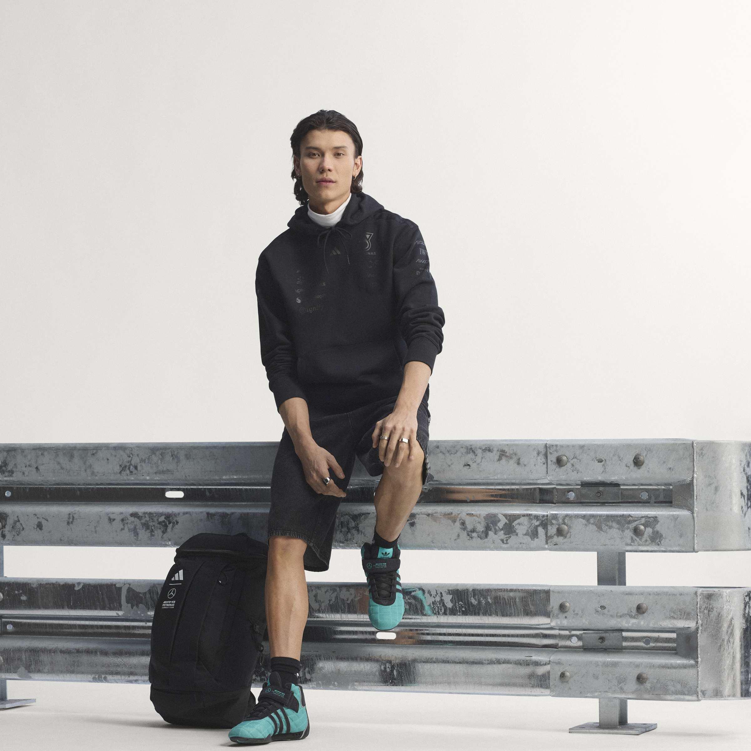 Mercedes - Amg Petronas Formula 1 Team Night Driver Hood Men, Black, A701_ONE, large image number 4