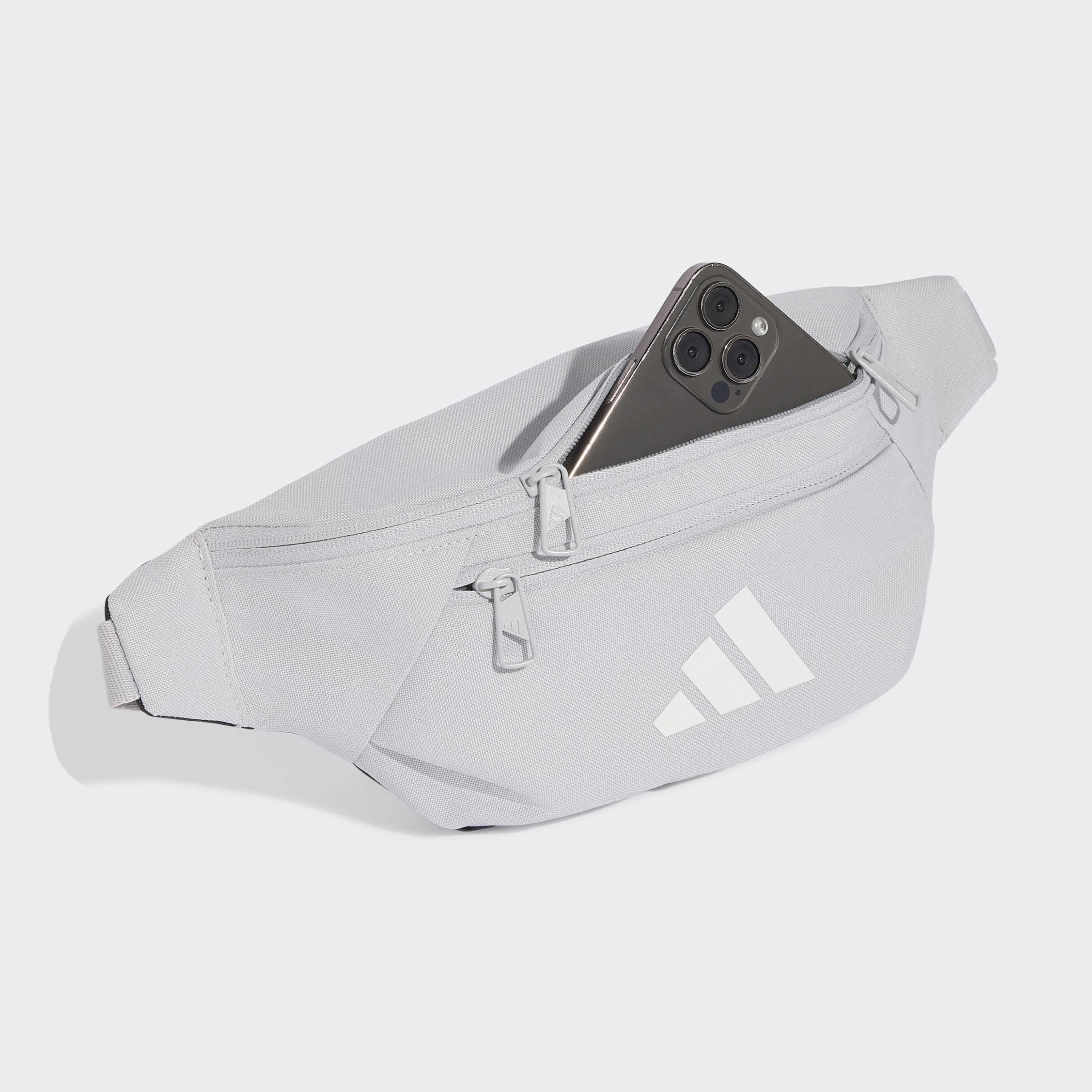 Unisex Essentials Waist Bag, Grey