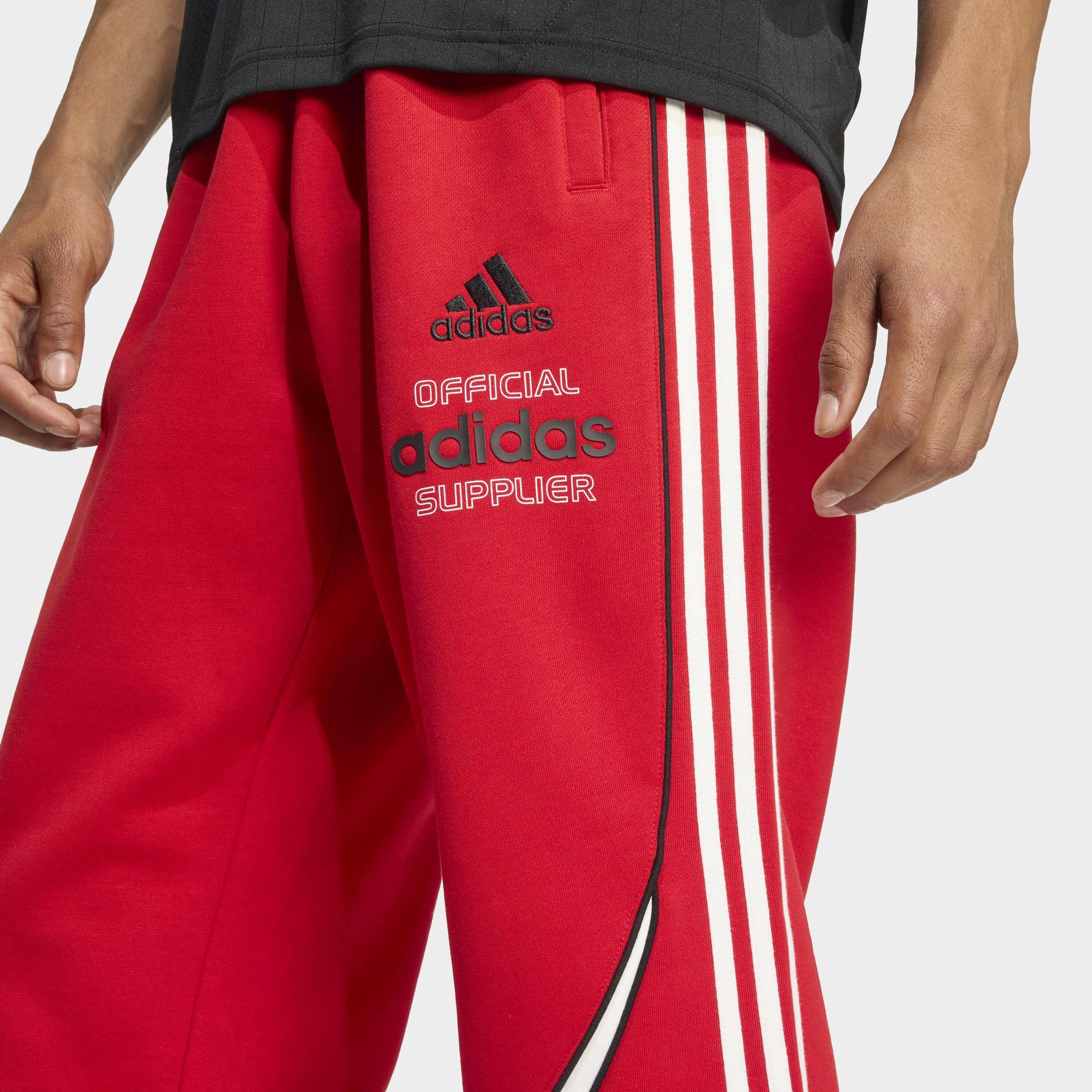 Teamgeist Graphic Fleece Pants, Red, A701_ONE, large image number 2