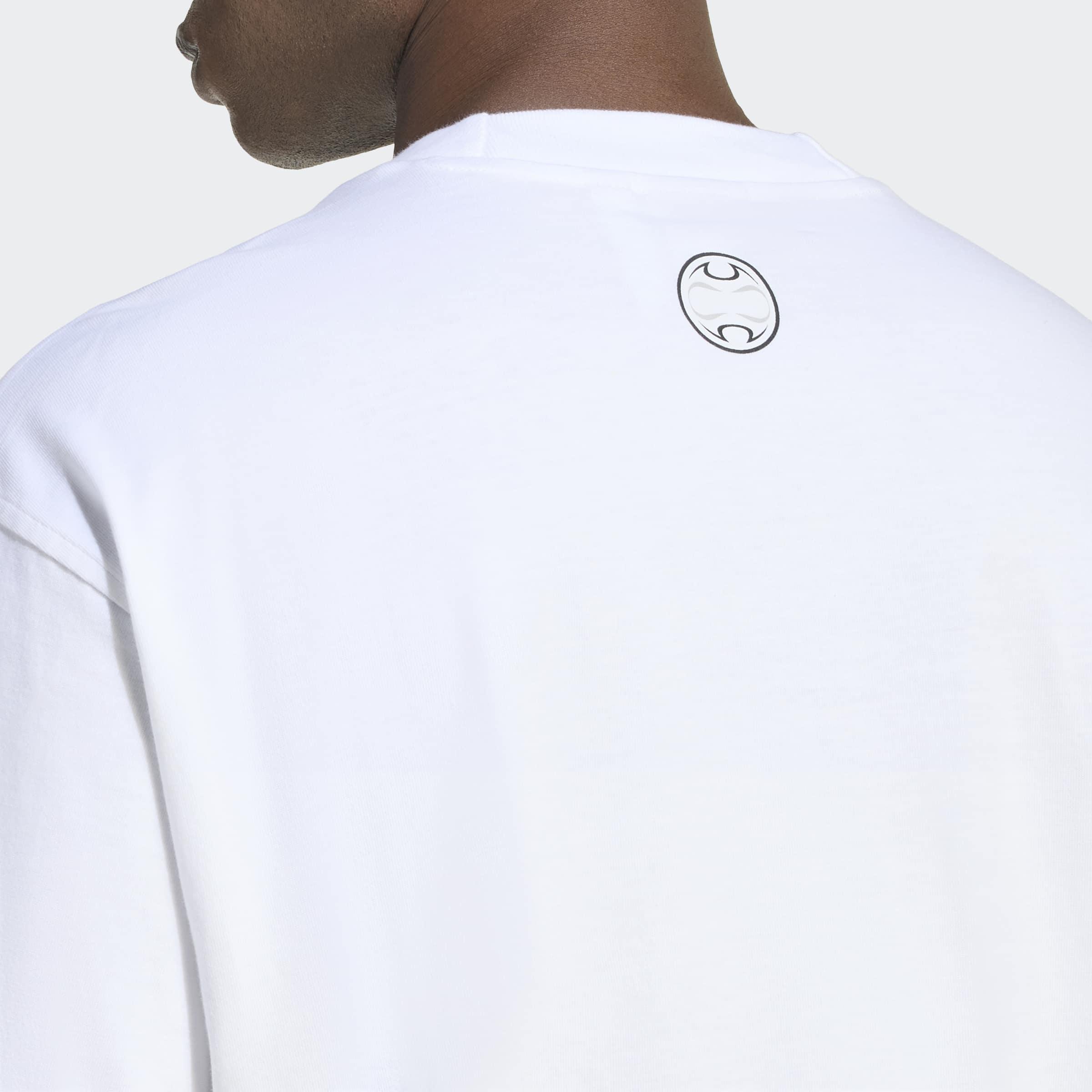 Teamgeist Vintage Graphic T-Shirt, White, A701_ONE, large image number 3