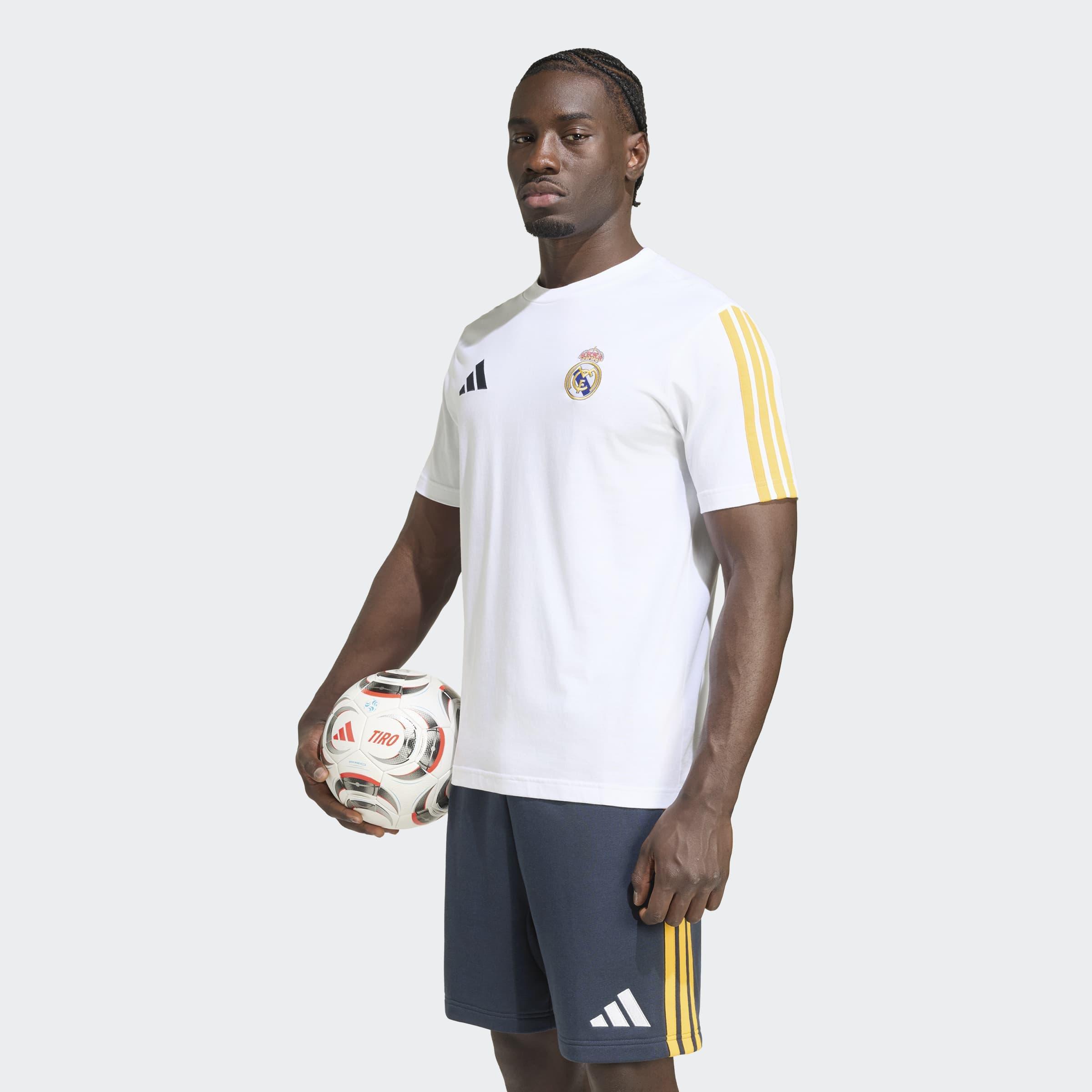Real Madrid DNA T-Shirt, White, A701_ONE, large image number 4