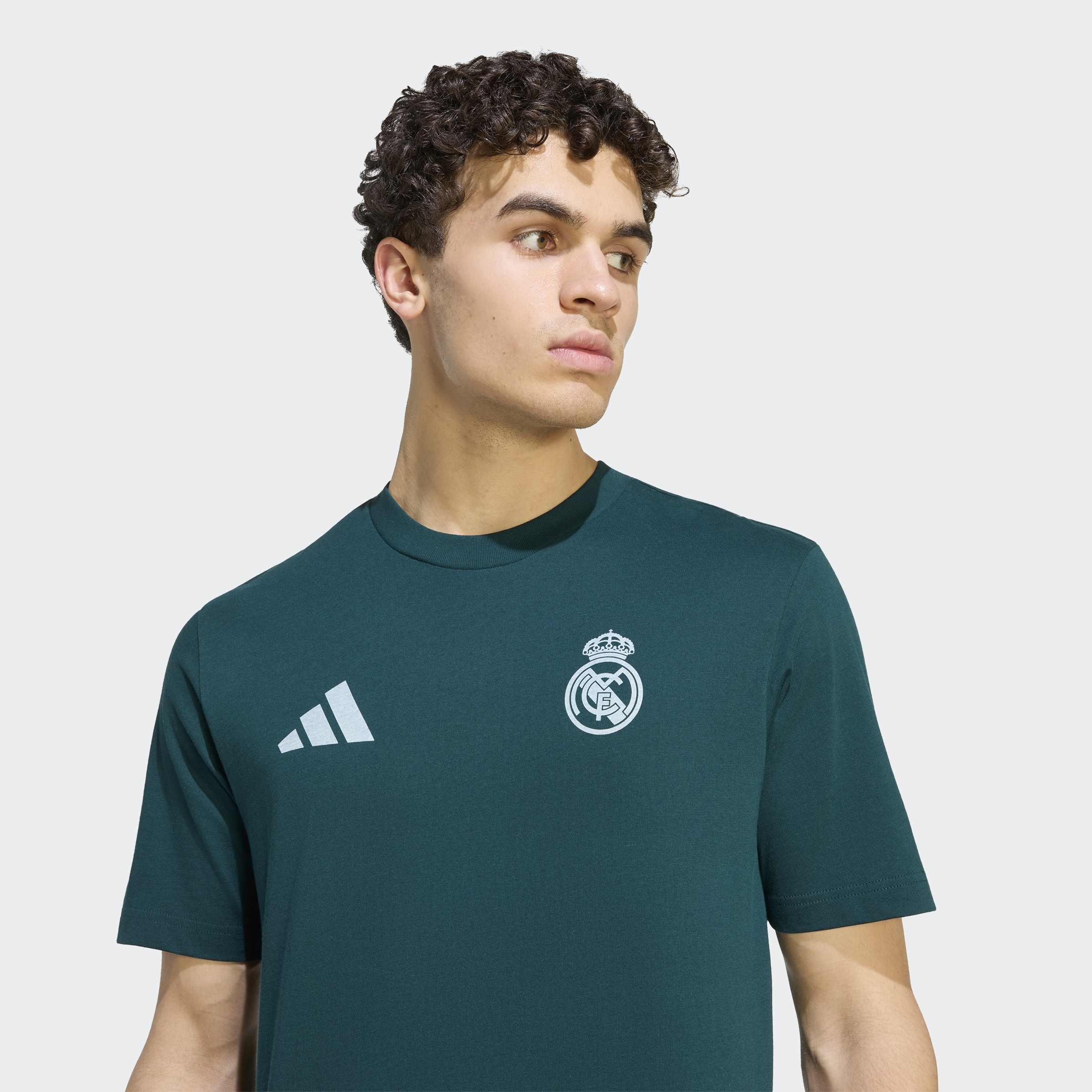 Real Madrid Seasonal Graphic T-Shirt, Green, A701_ONE, large image number 3