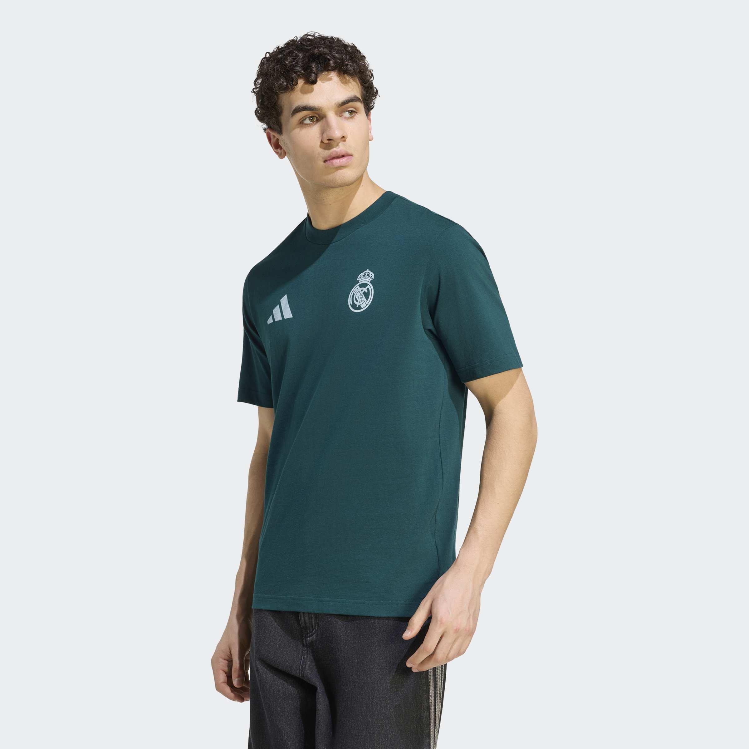 Real Madrid Seasonal Graphic T-Shirt, Green, A701_ONE, large image number 4