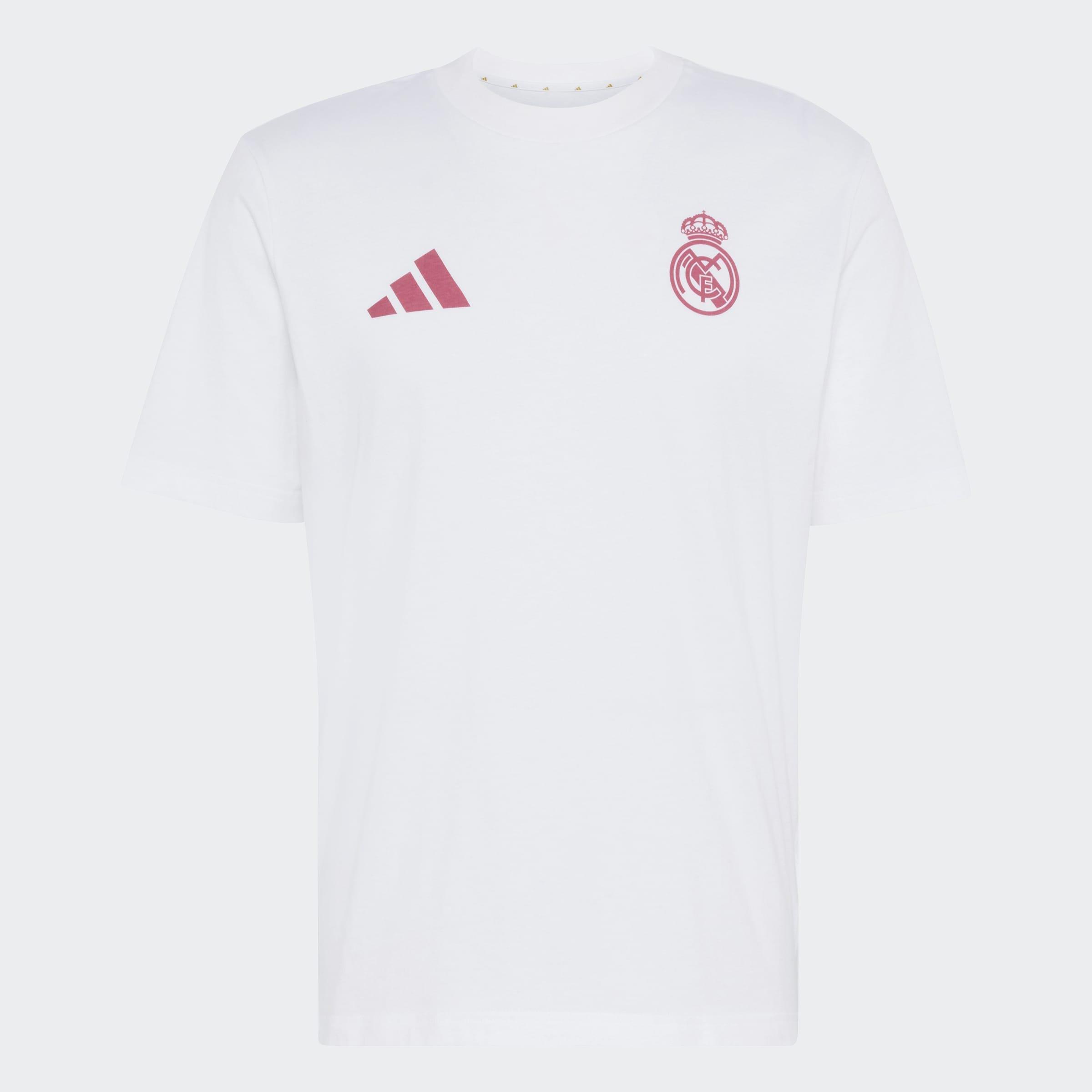 Real Madrid Seasonal Graphic T-Shirt, White