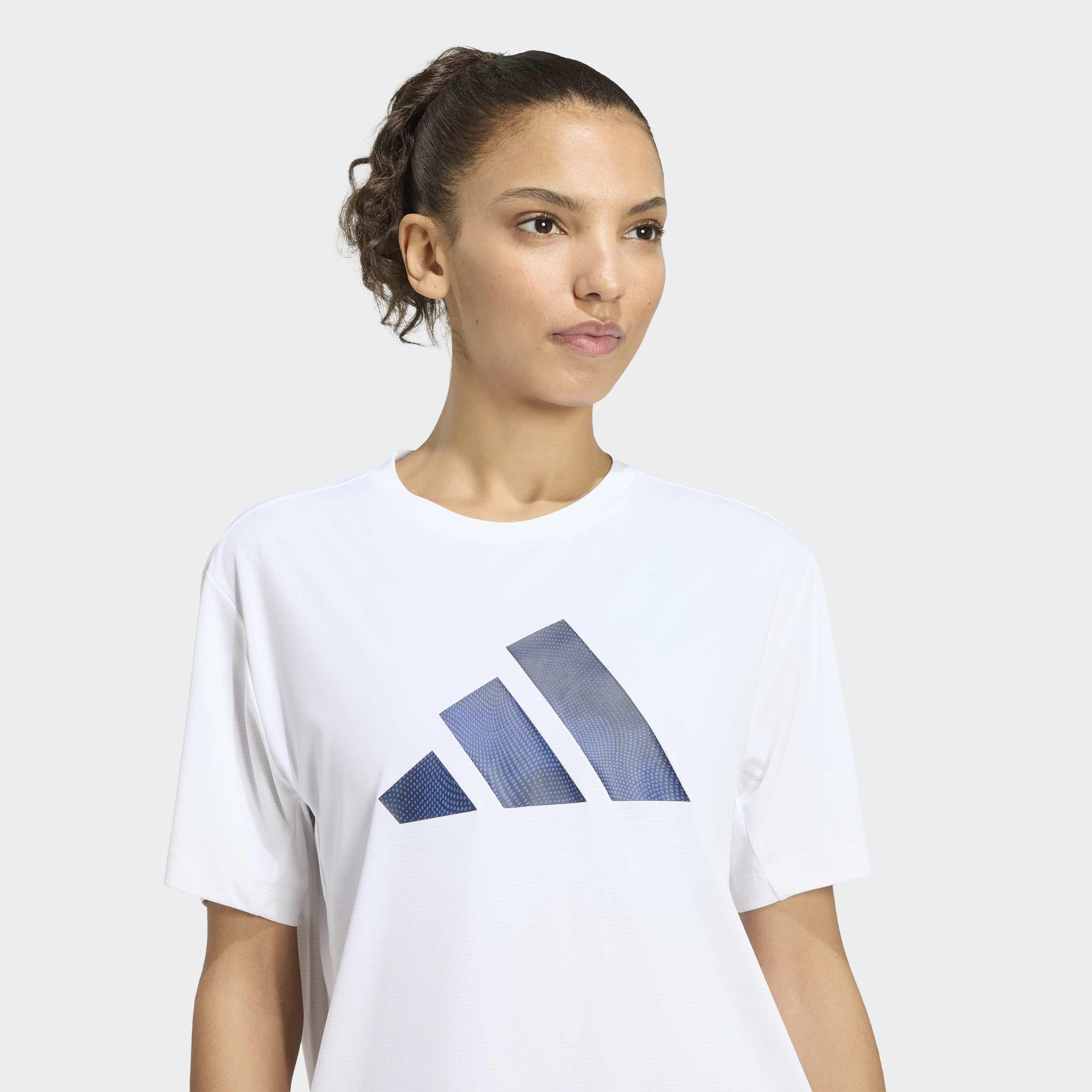 adi365 Running Essentials Brand Love T-shirt, White, A701_ONE, large image number 3